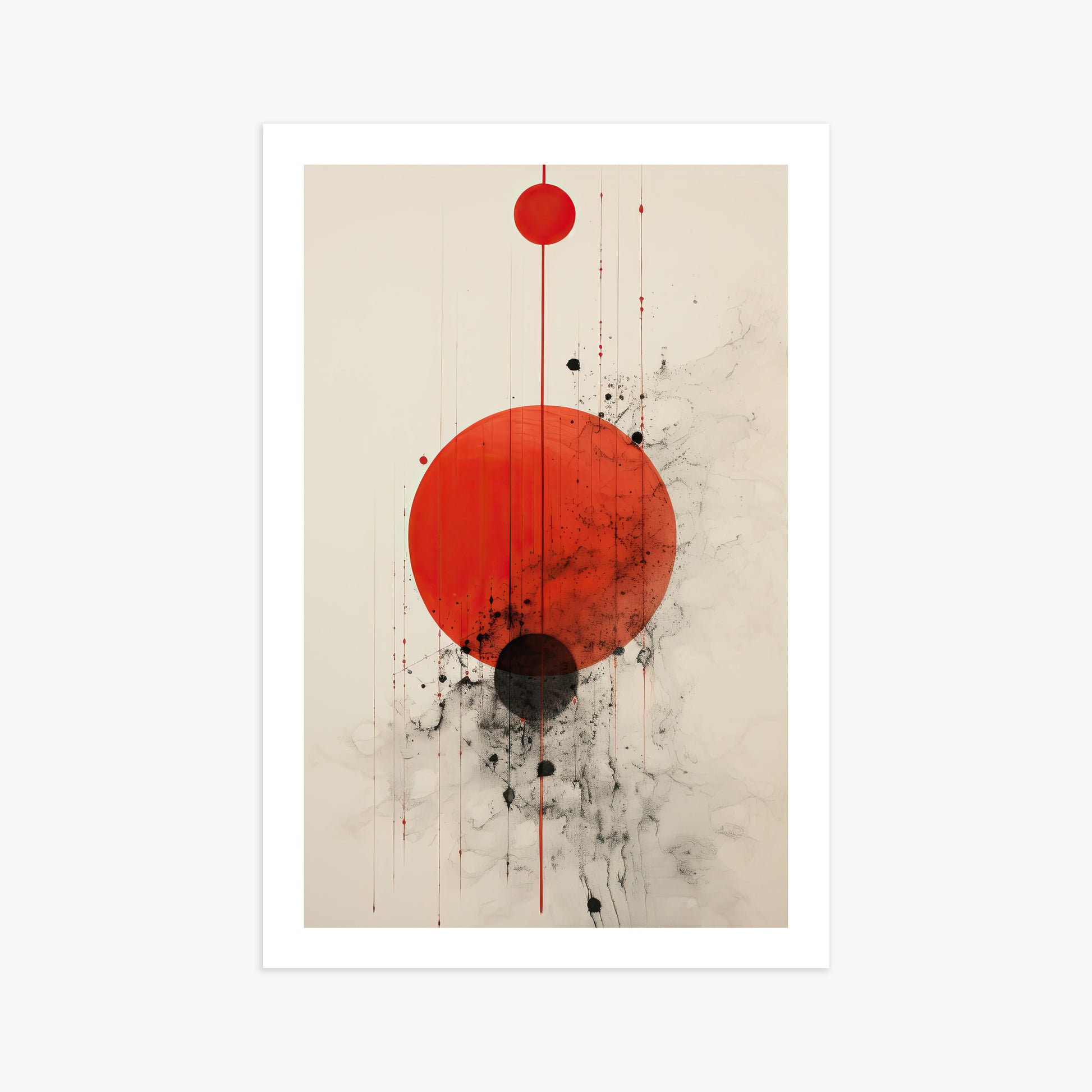 Crimson Eclipse, 61x91cm Printed Poster