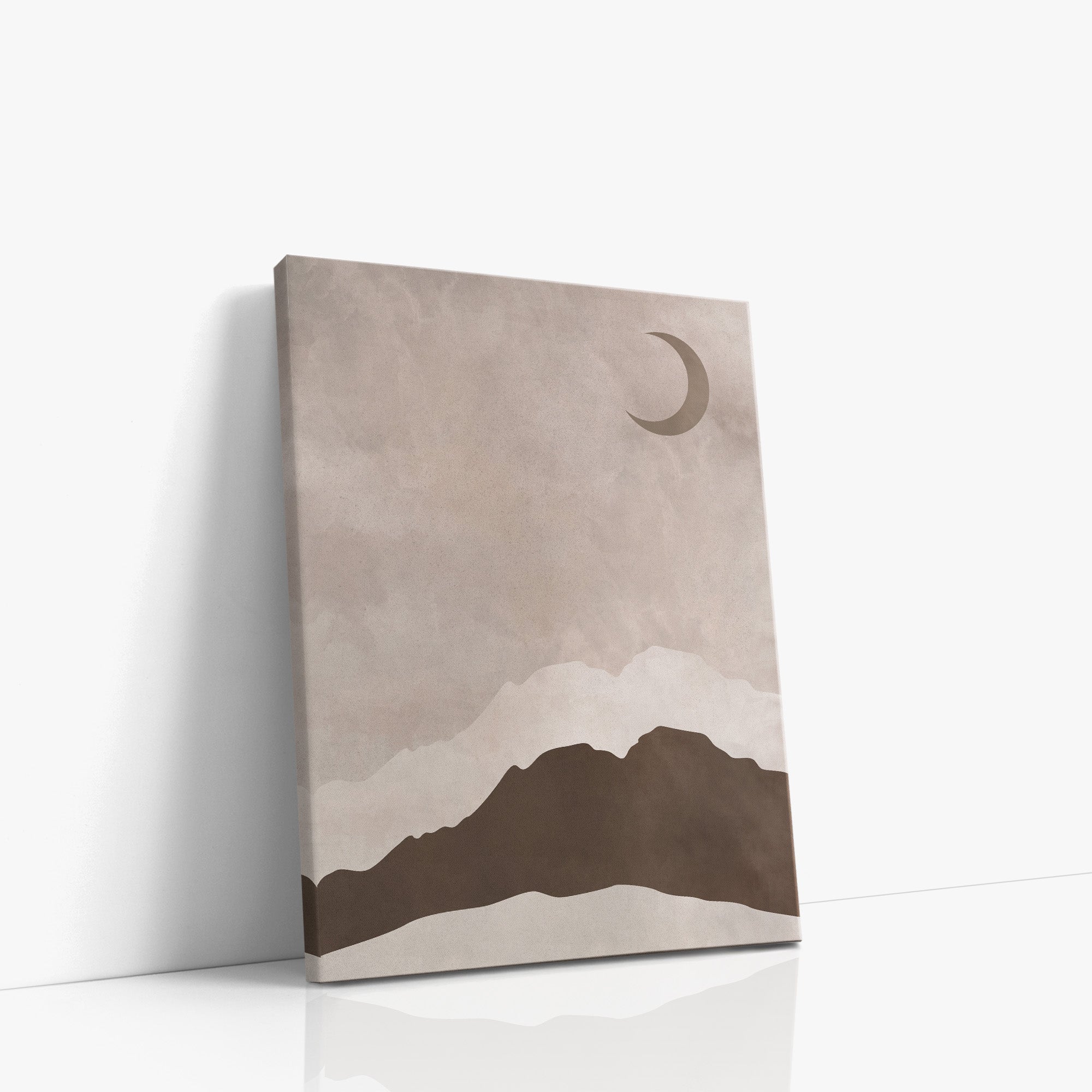Crescent Mountain Silhouette