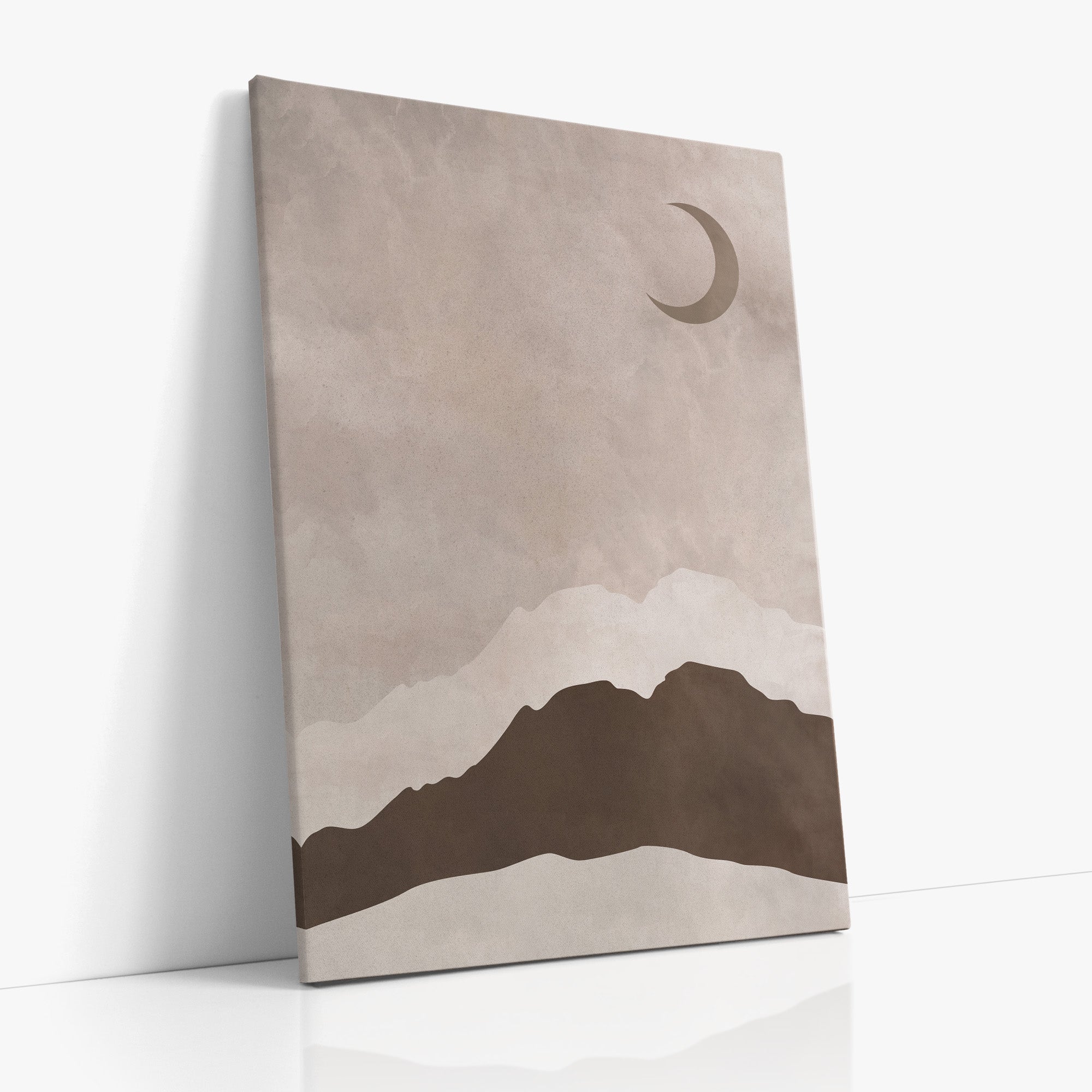 Crescent Mountain Silhouette