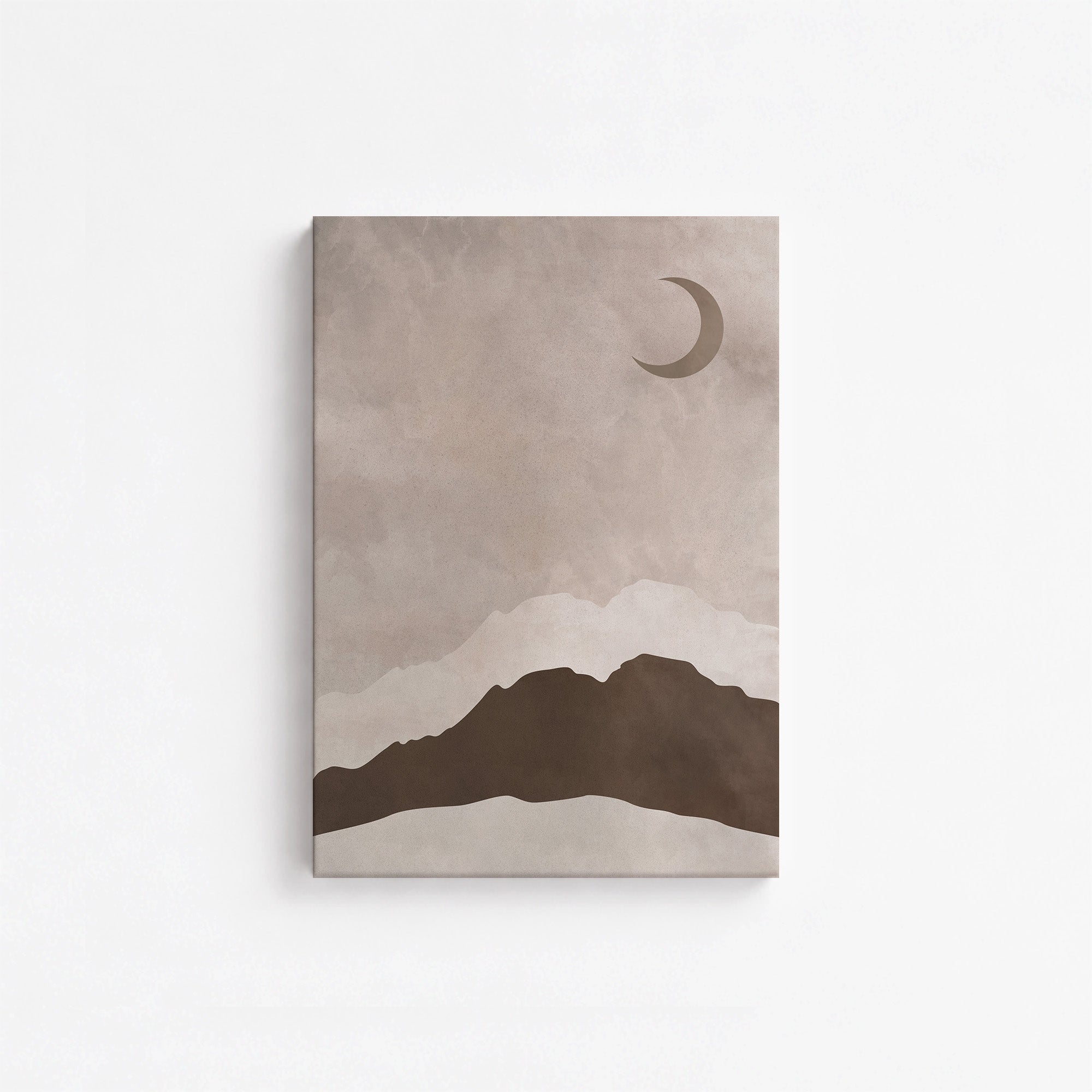 Crescent Mountain Silhouette