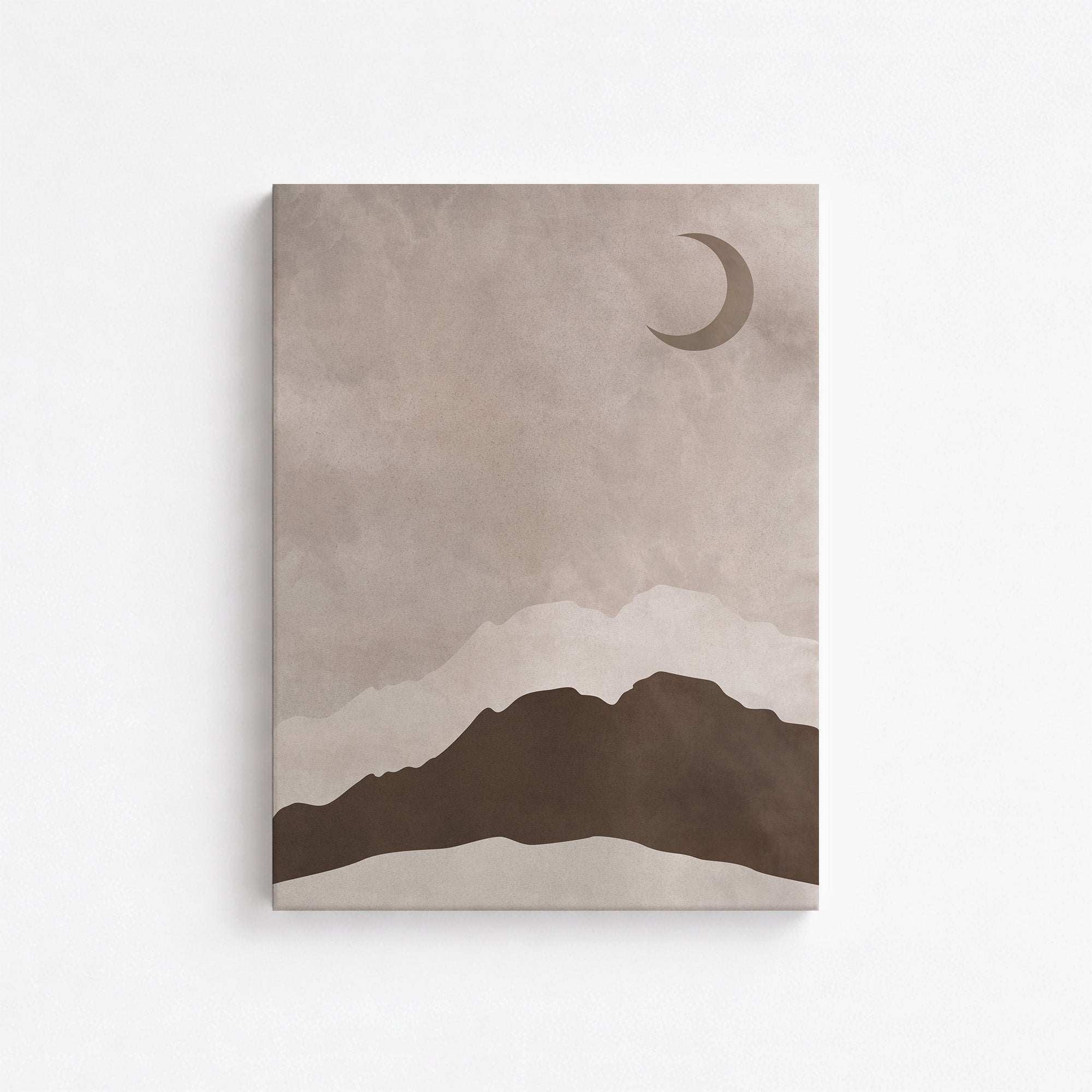 Crescent Mountain Silhouette