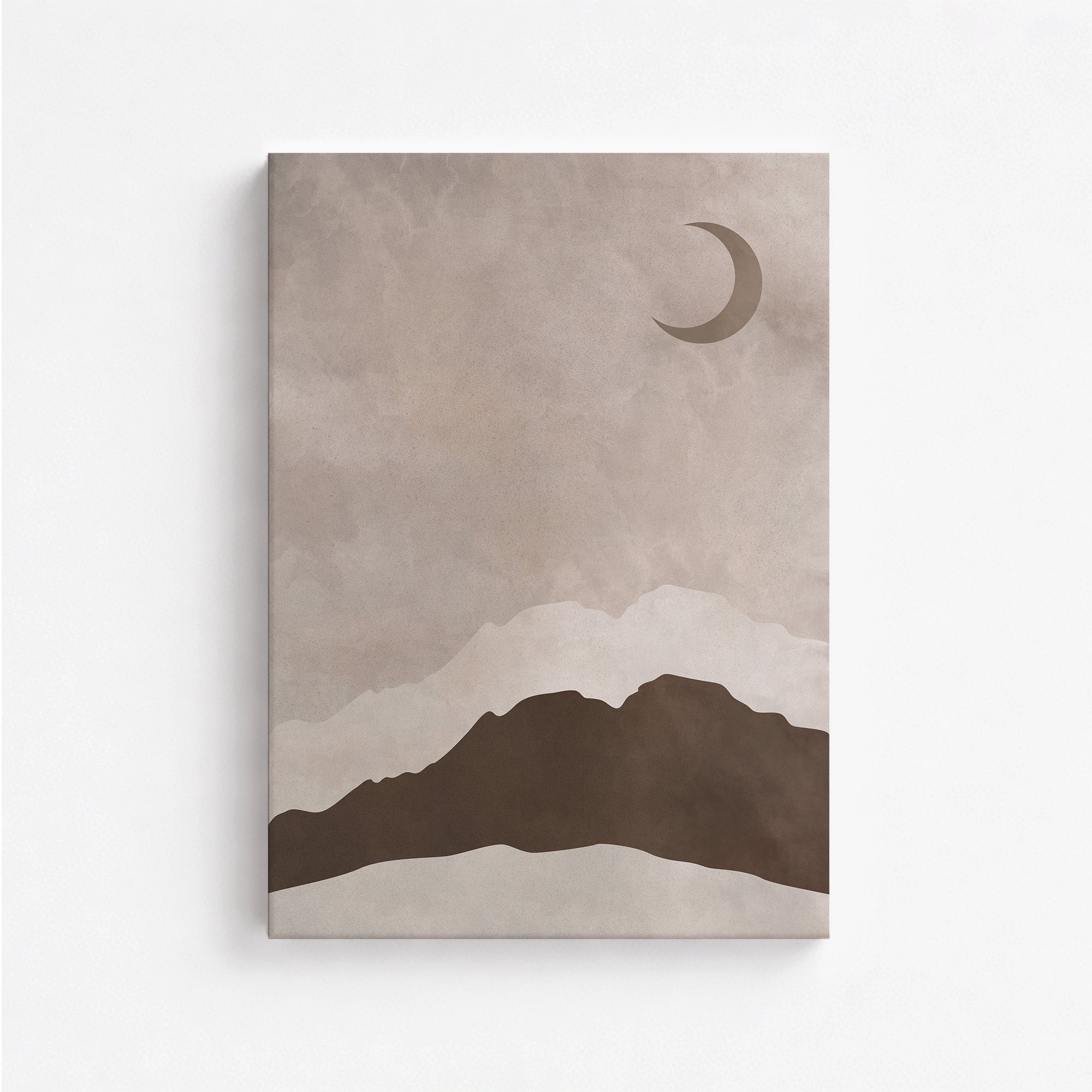 Crescent Mountain Silhouette