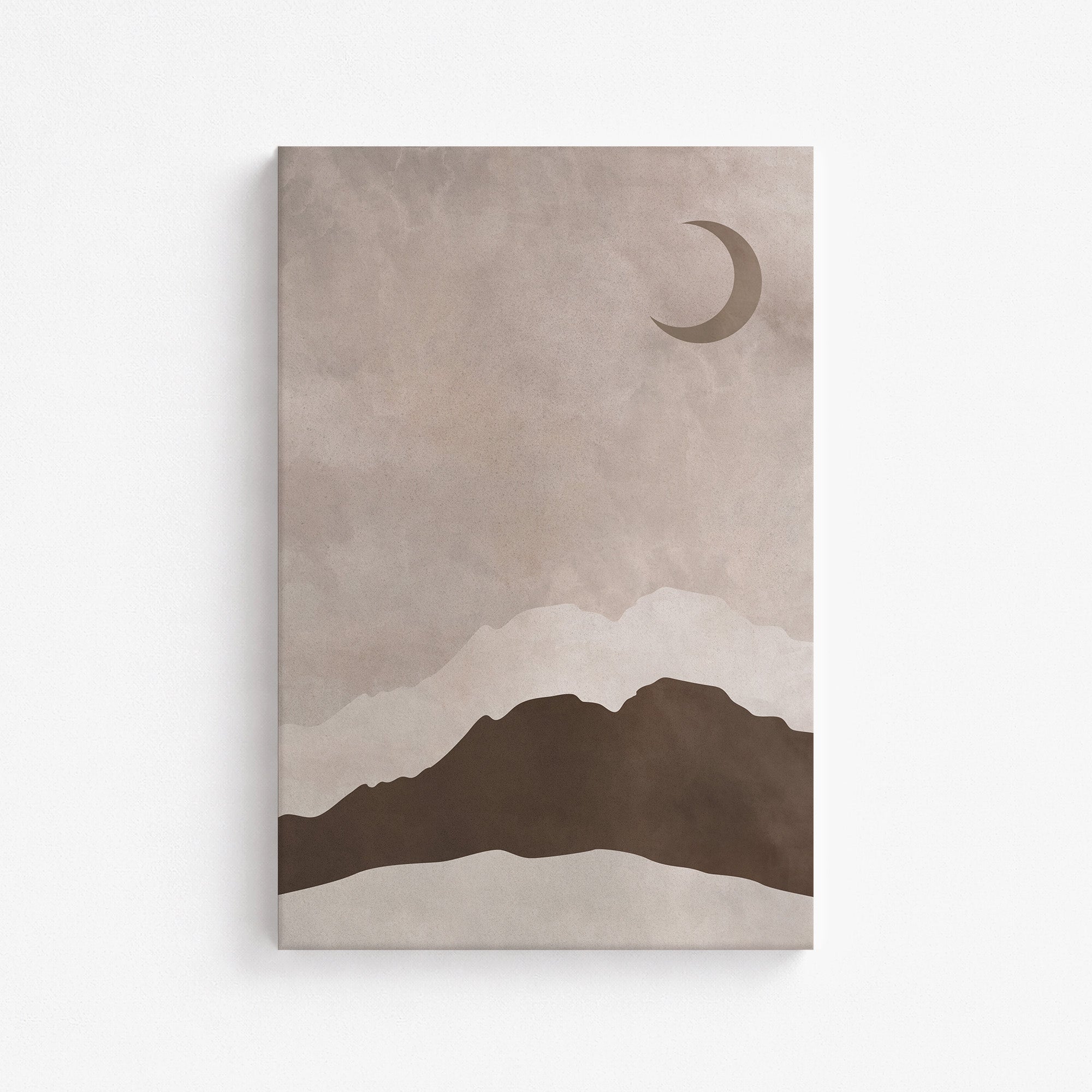 Crescent Mountain Silhouette