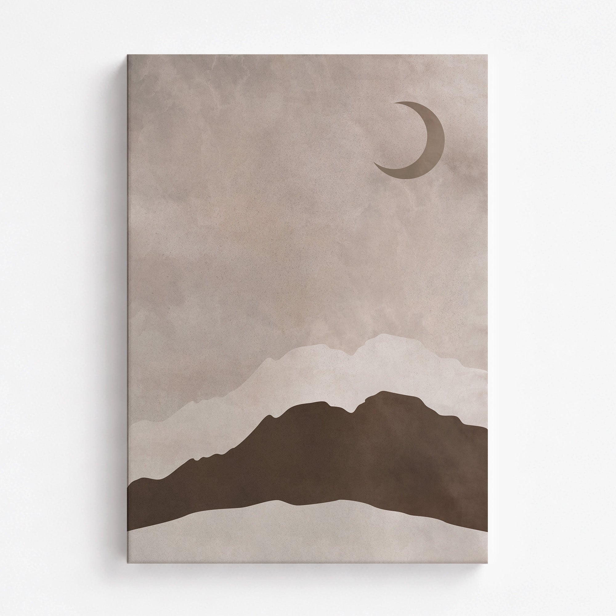 Crescent Mountain Silhouette