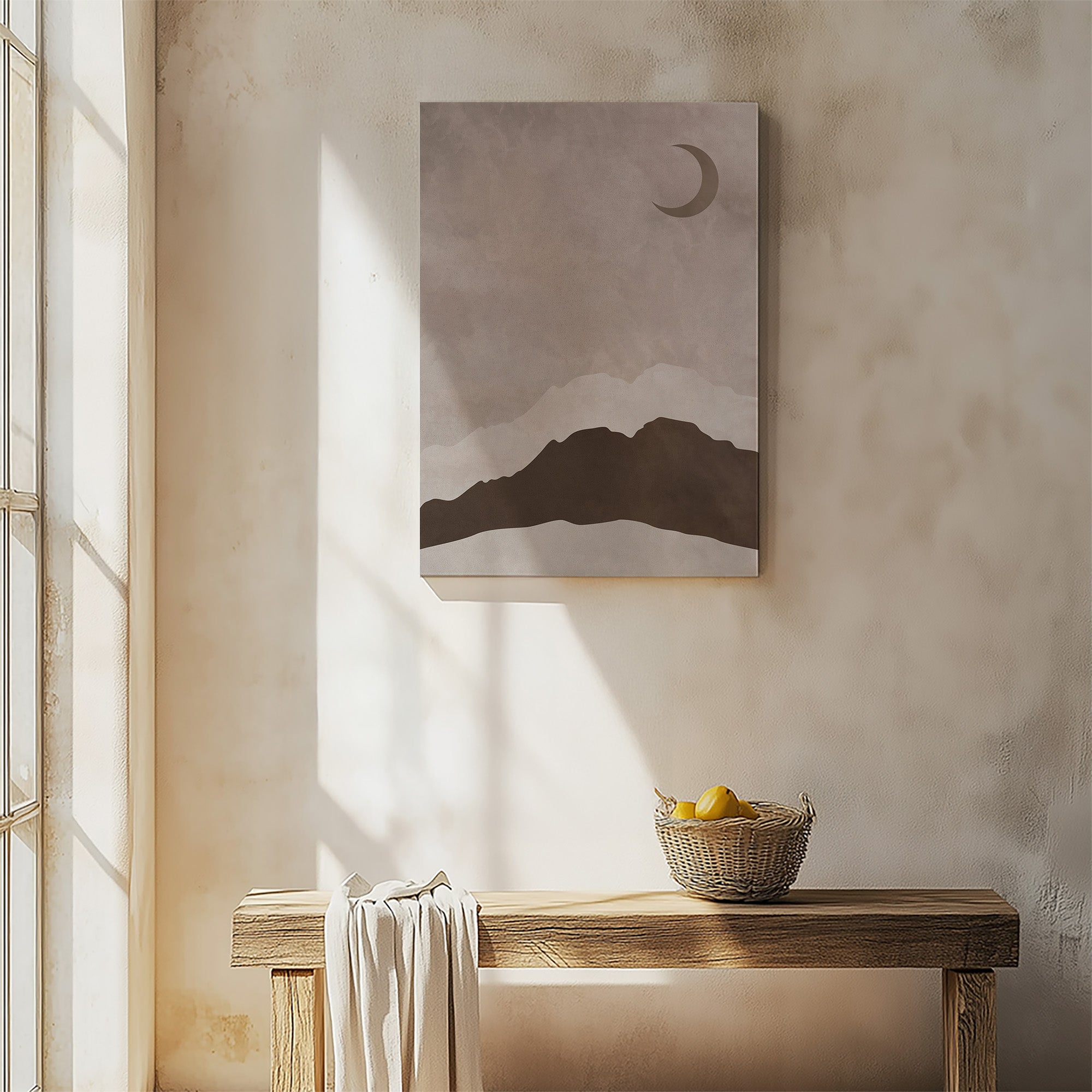 Crescent Mountain Silhouette