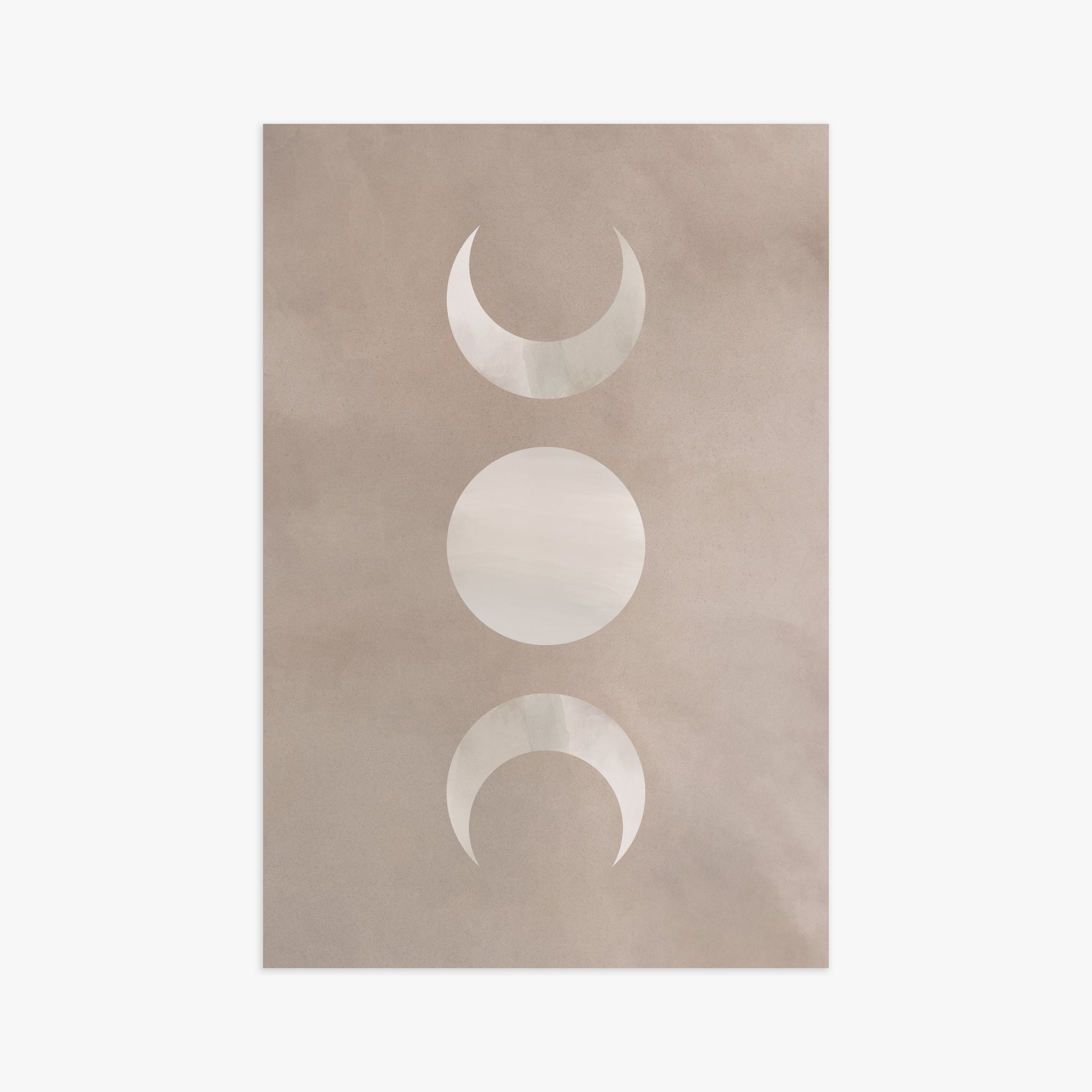 Lunar Phase Trio, 61x91cm Poster Unframed