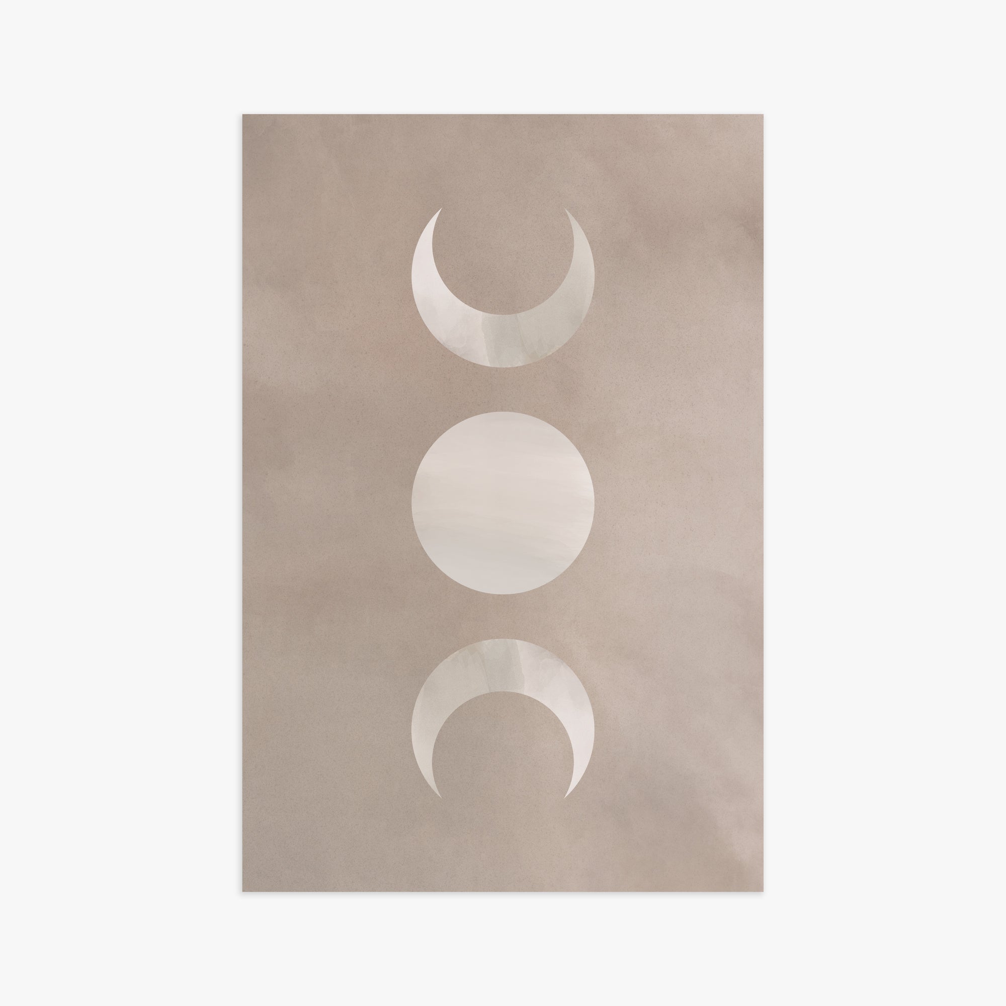 Lunar Phase Trio, 61x91cm Poster Unframed