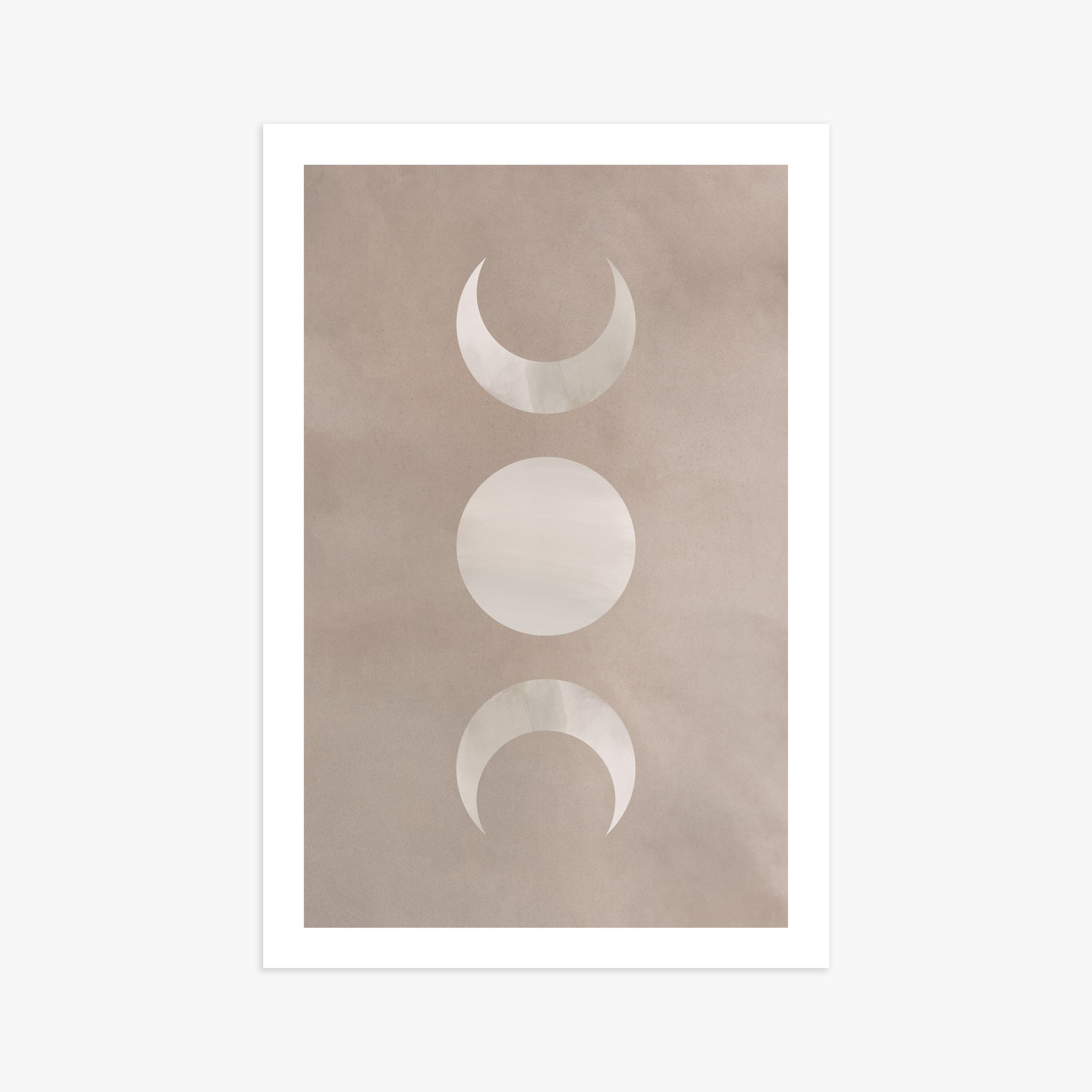 Lunar Phase Trio, 61x91cm Printed Poster