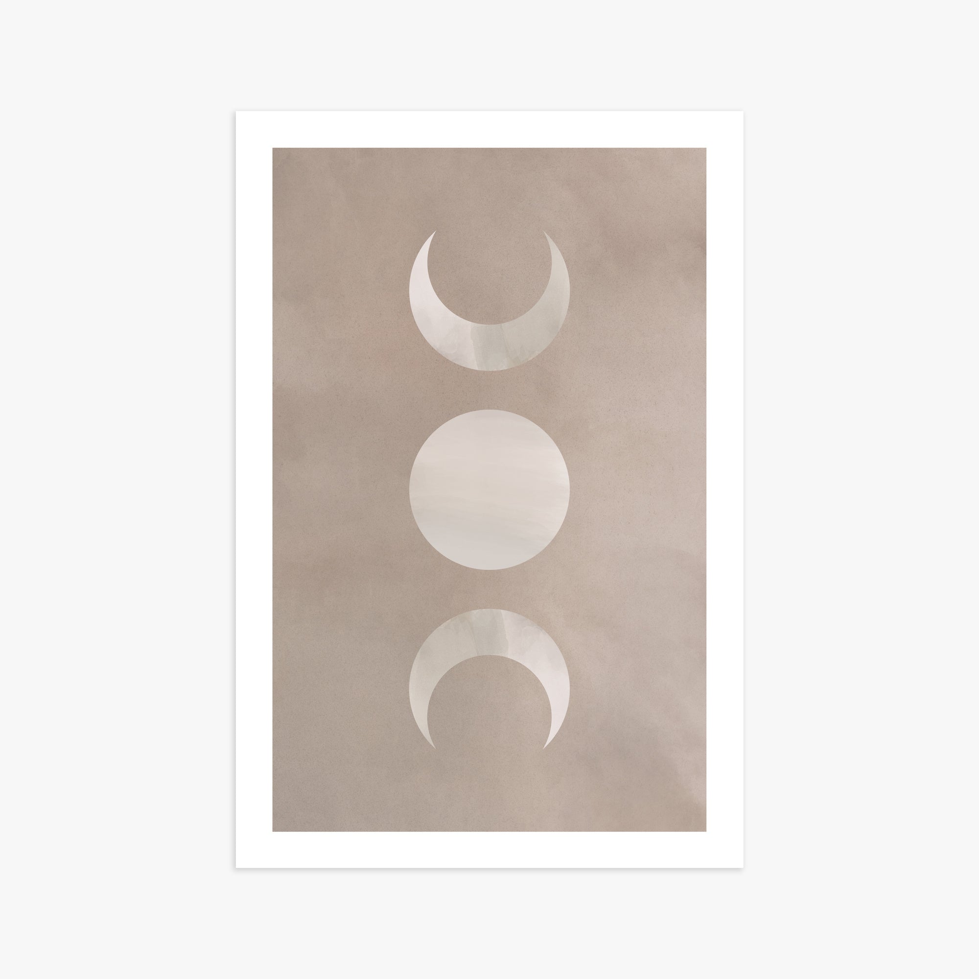 Lunar Phase Trio, 61x91cm Printed Poster