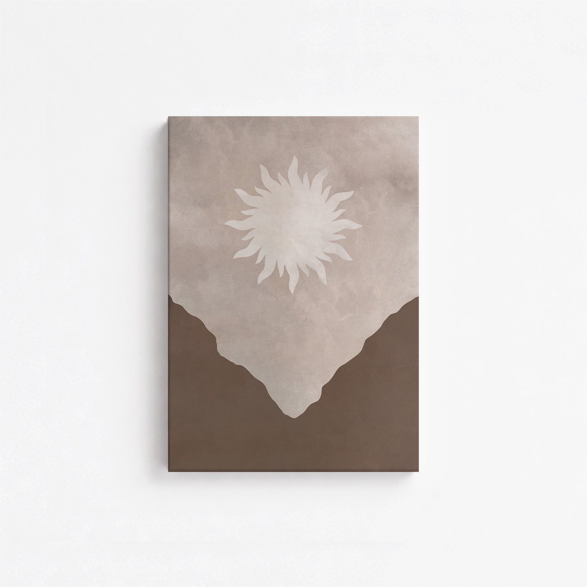 Solar Valley Rise, 21x30cm Satin Canvas Poster