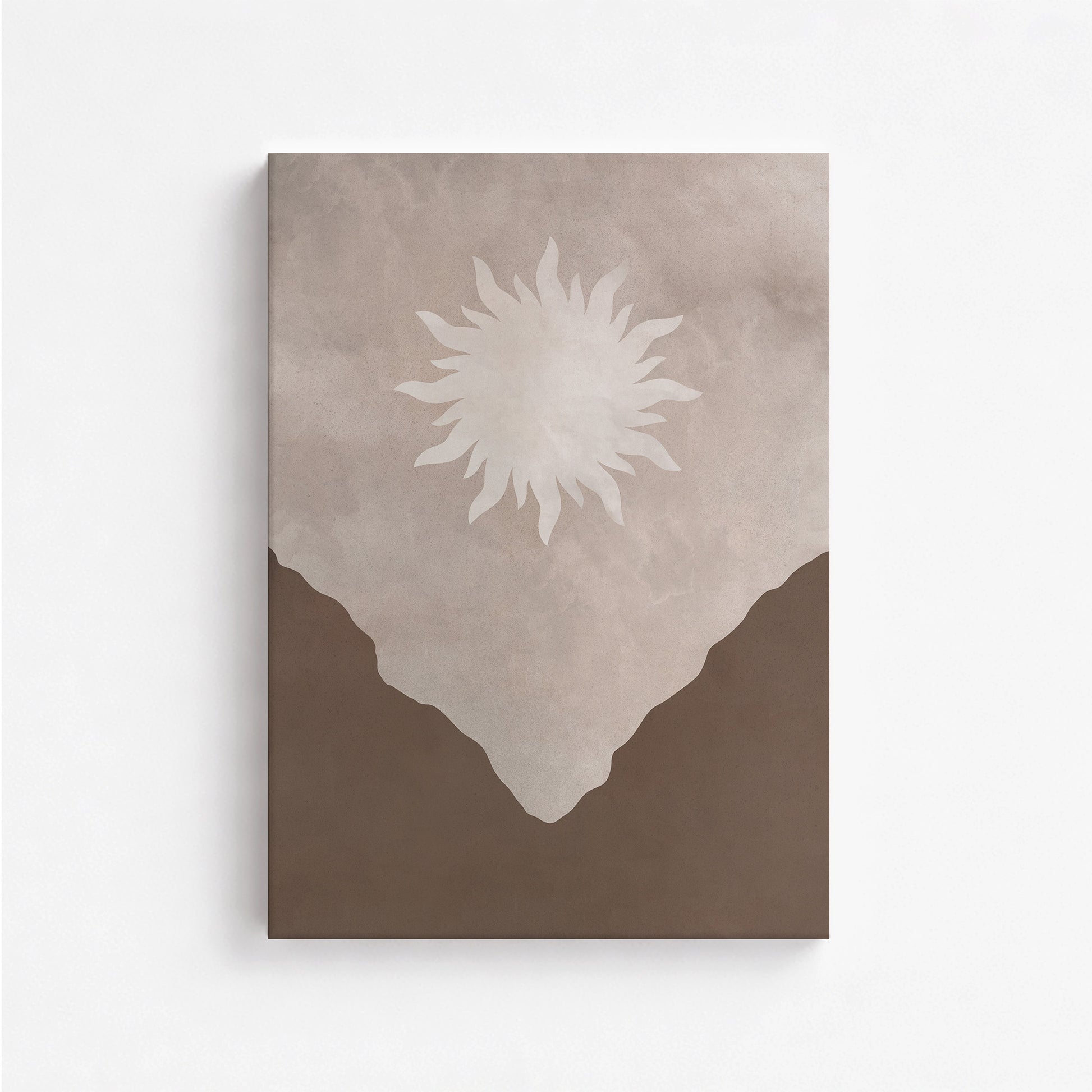 Solar Valley Rise, 50x70cm Satin Canvas Poster