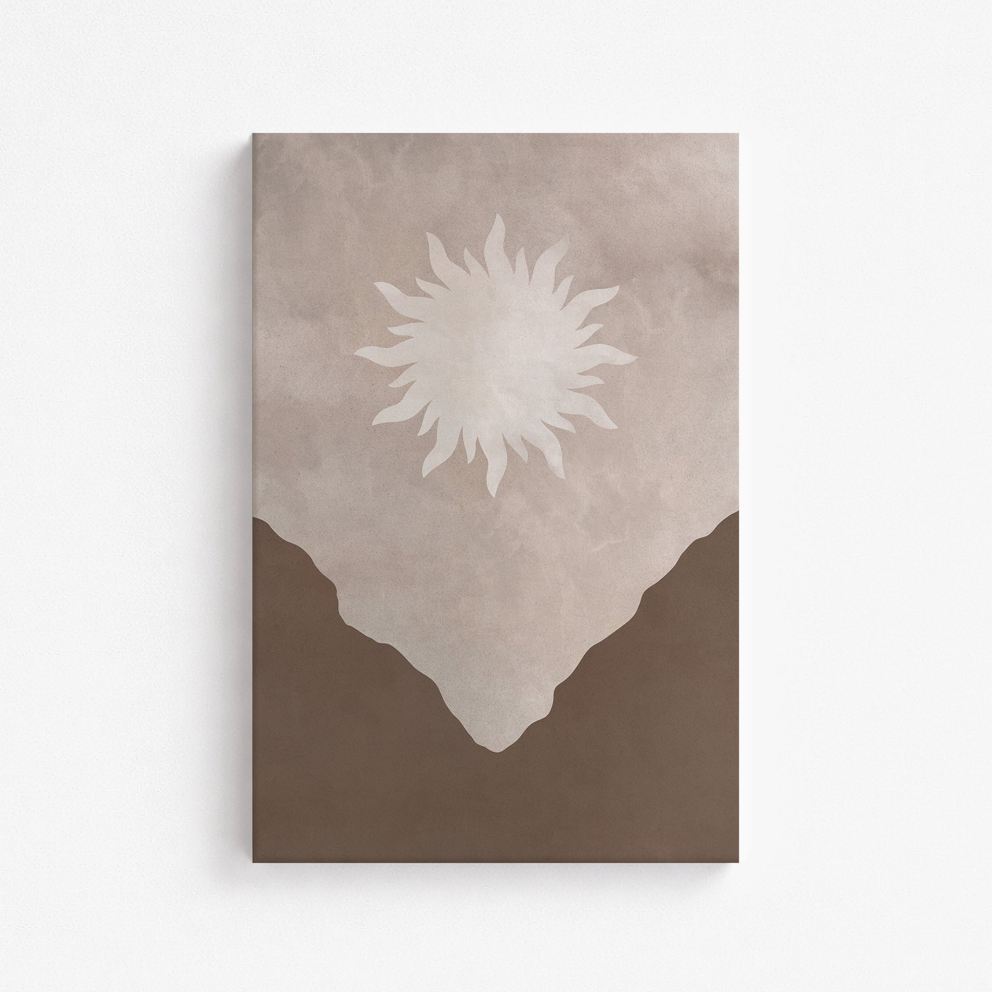 Solar Valley Rise, 61x91cm Satin Canvas Poster
