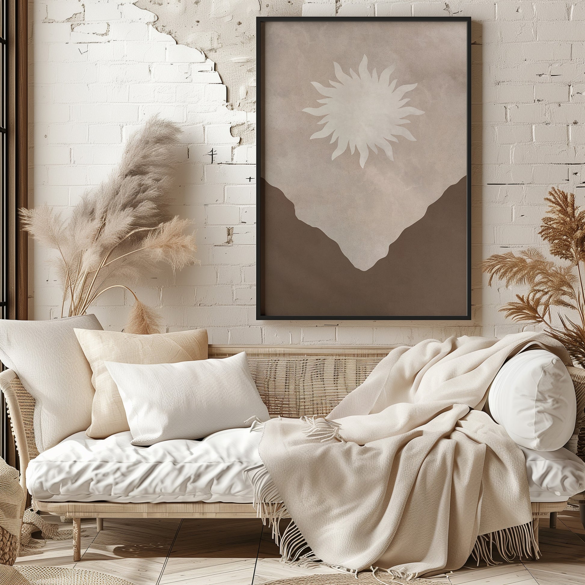 Design Concept No. 29 for Solar Valley Rise Modern Poster Art