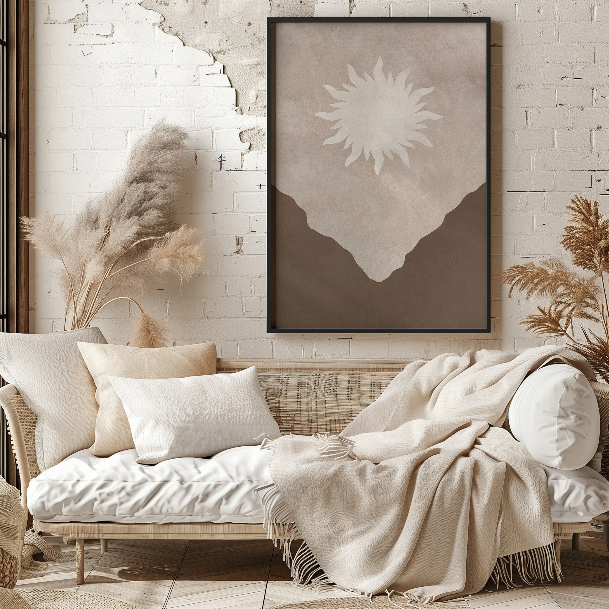 Design Concept No. 29 for Solar Valley Rise Modern Poster Art