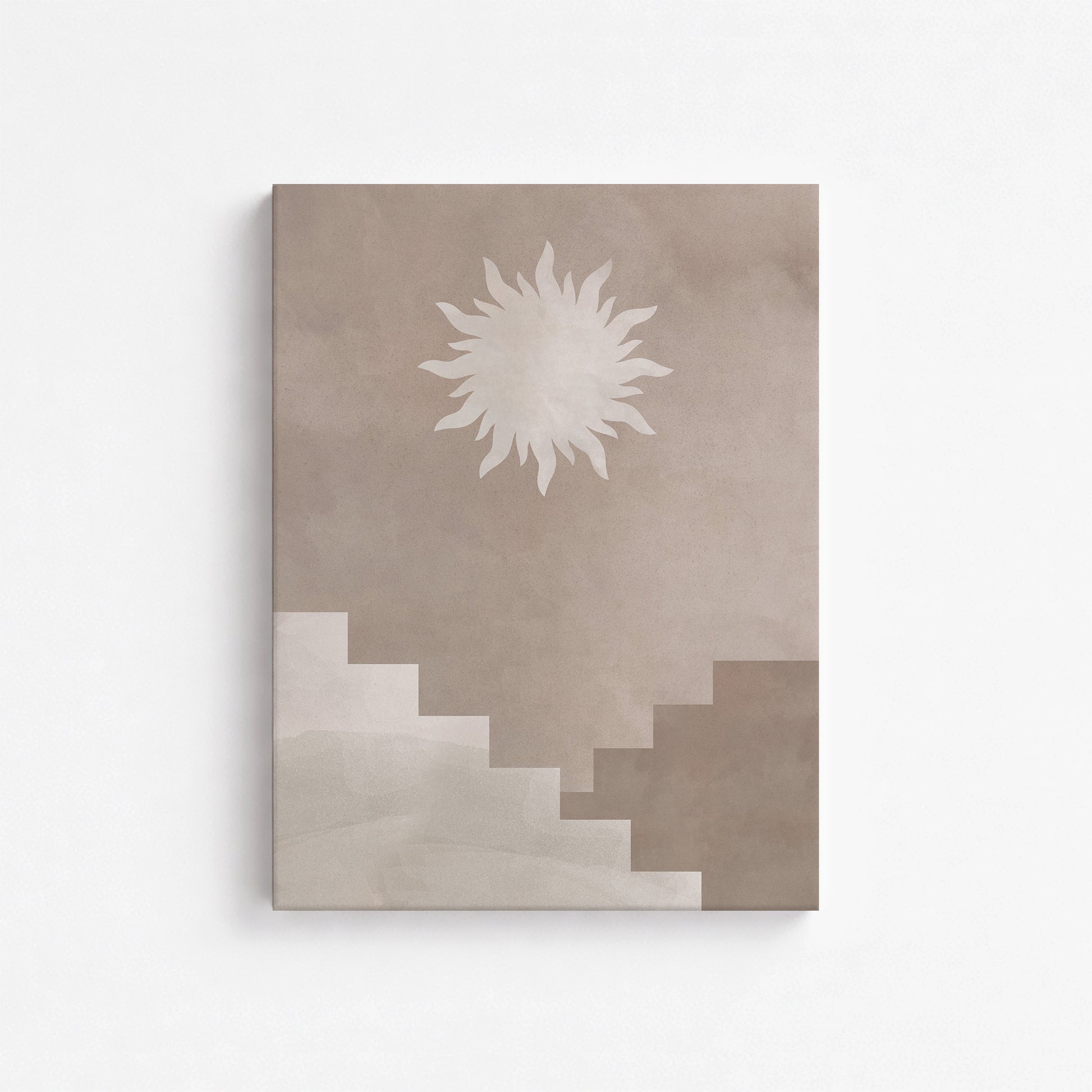 Solar Steps, 30x40cm Satin Canvas Poster