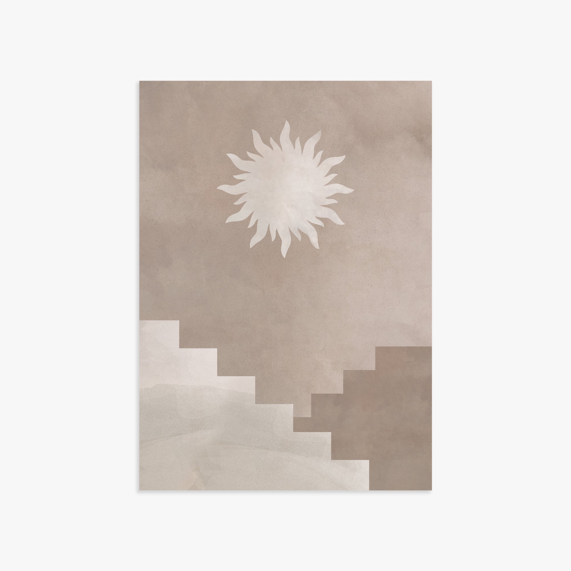 Solar Steps, 50x70cm Poster Unframed