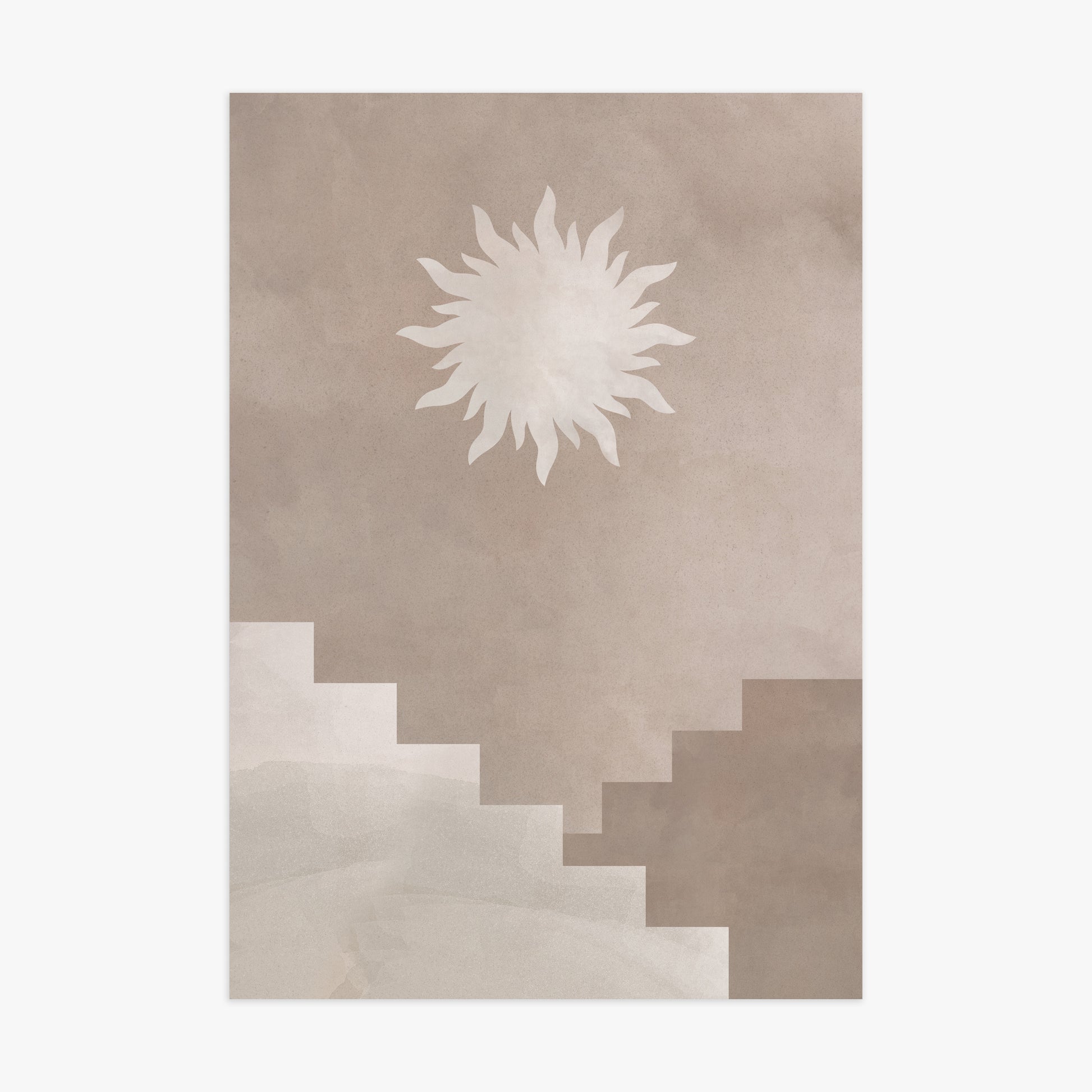 Solar Steps, 70x100cm Poster Unframed
