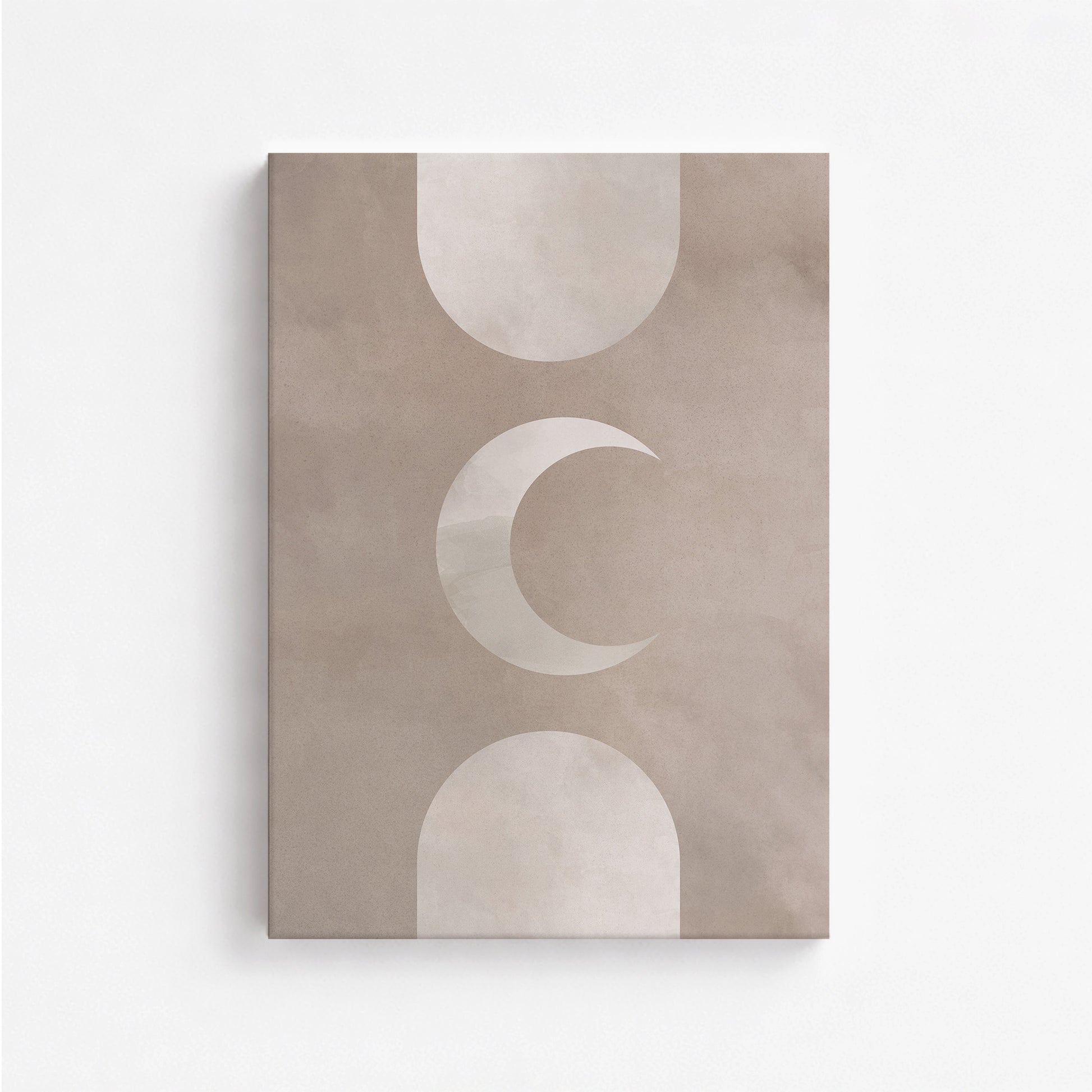 Lunar Elegance, 50x70cm Satin Canvas Poster