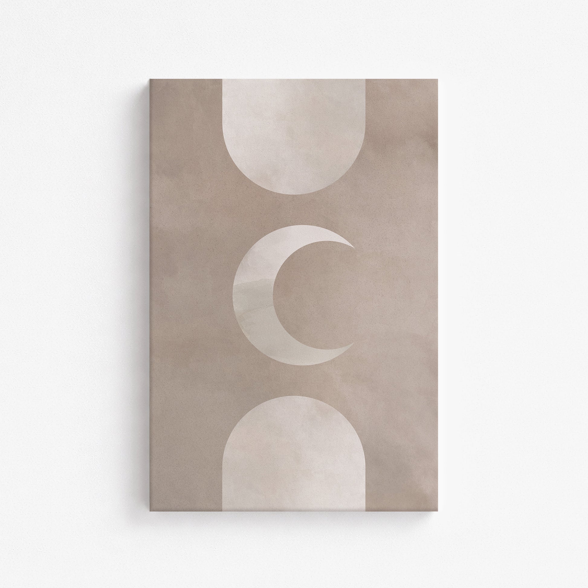 Lunar Elegance, 61x91cm Satin Canvas Poster