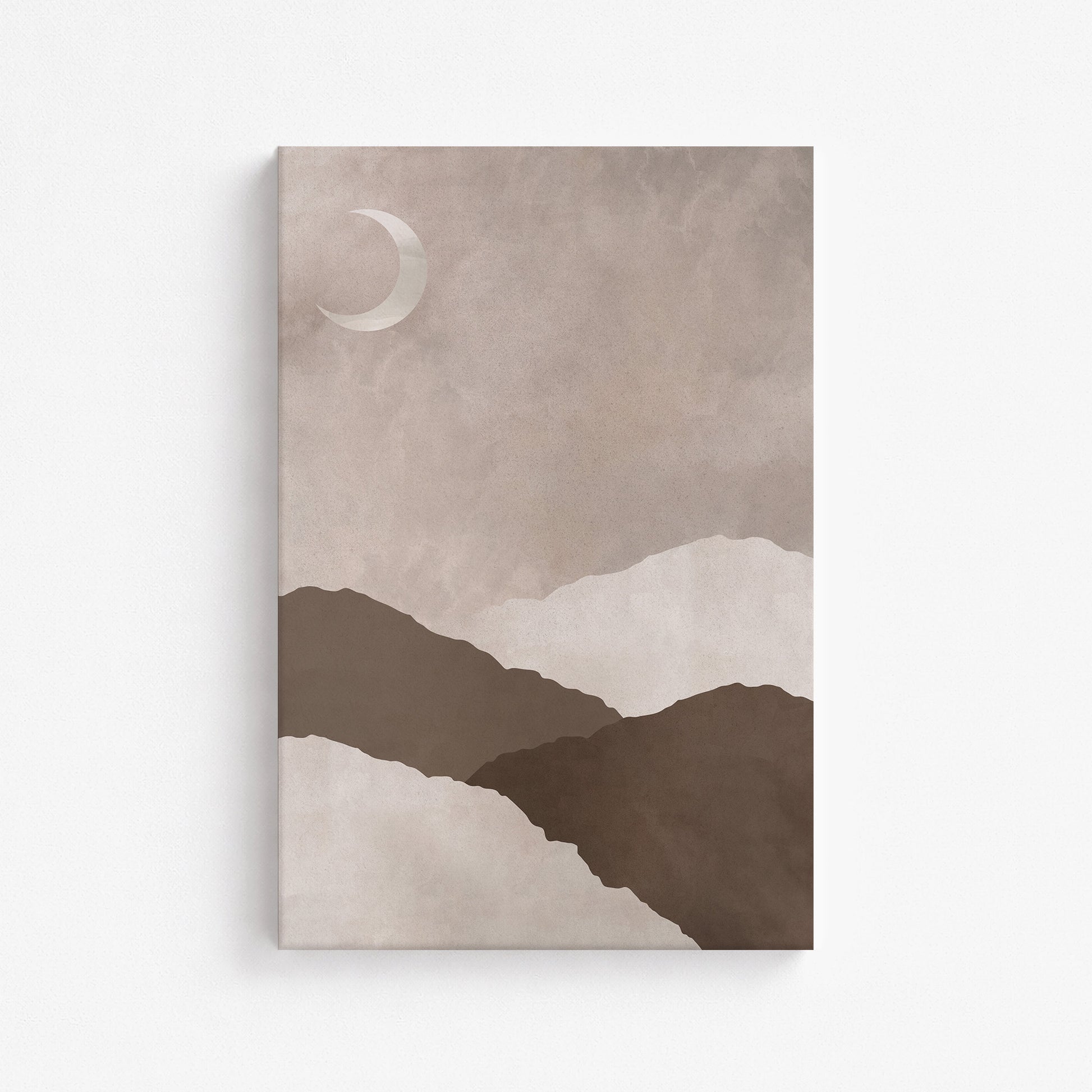 Lunar Highlands, 61x91cm Satin Canvas Poster