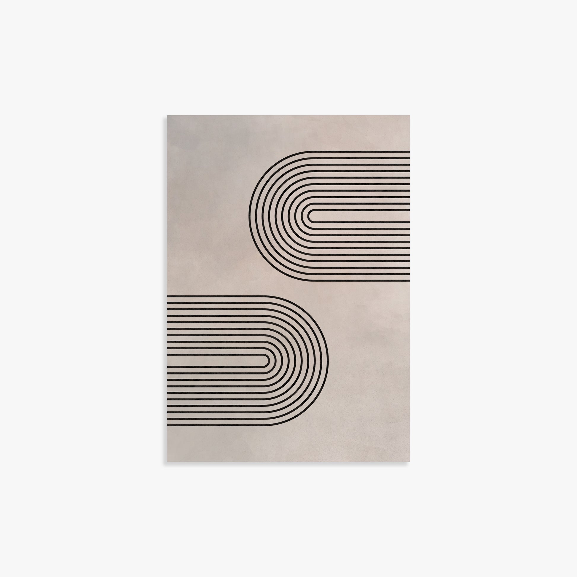 Echoed Arcs, 21x30cm Poster Unframed