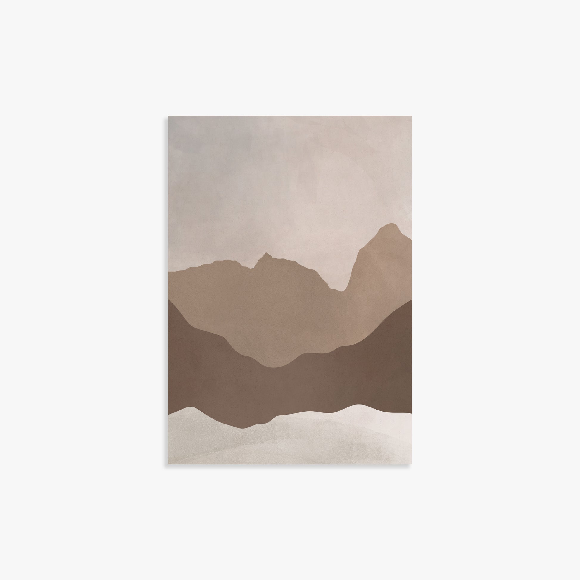 Serene Peaks, 21x30cm Poster Unframed