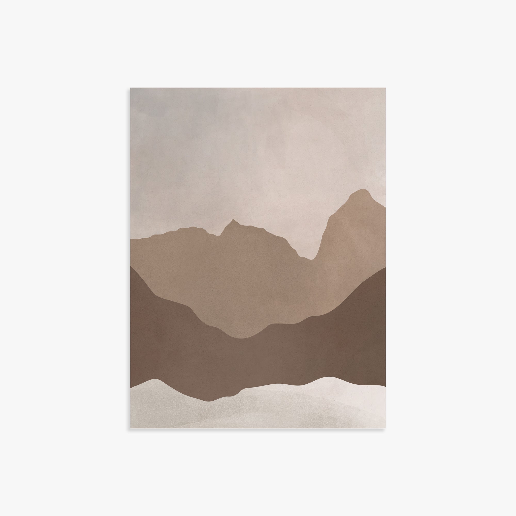 Serene Peaks, 30x40cm Poster Unframed
