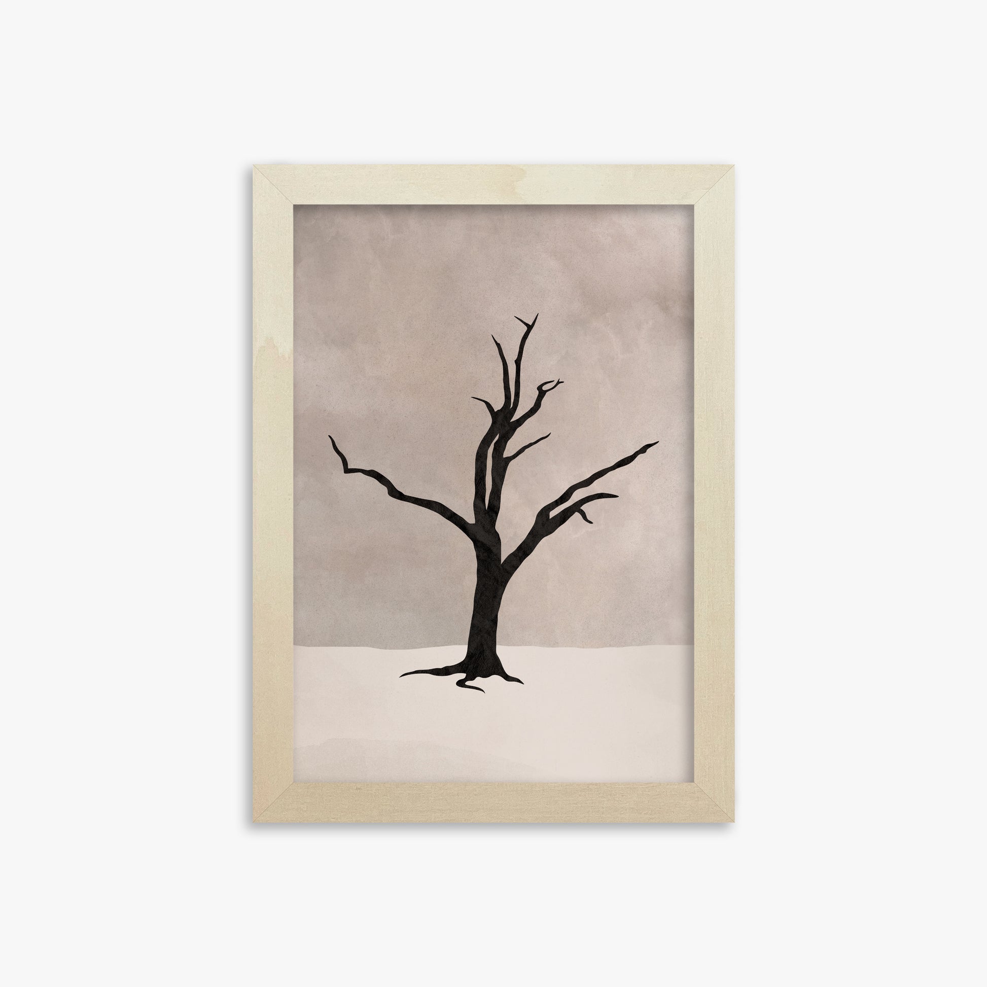 Solitary Sentinel, 21x30cm Framed Poster With Lime Wood Frame