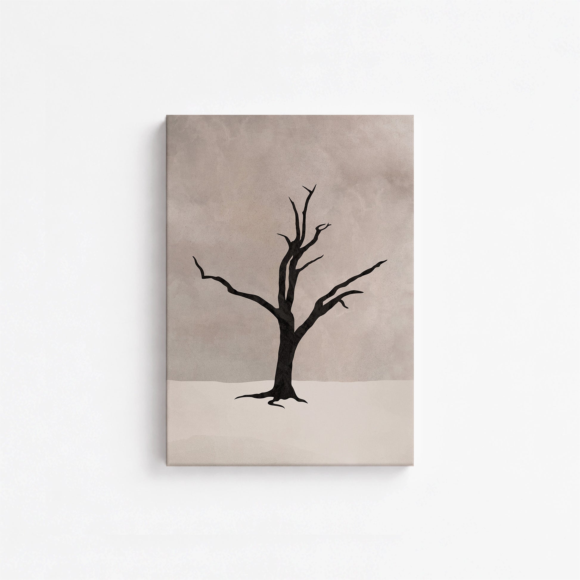 Solitary Sentinel, 21x30cm Satin Canvas Poster