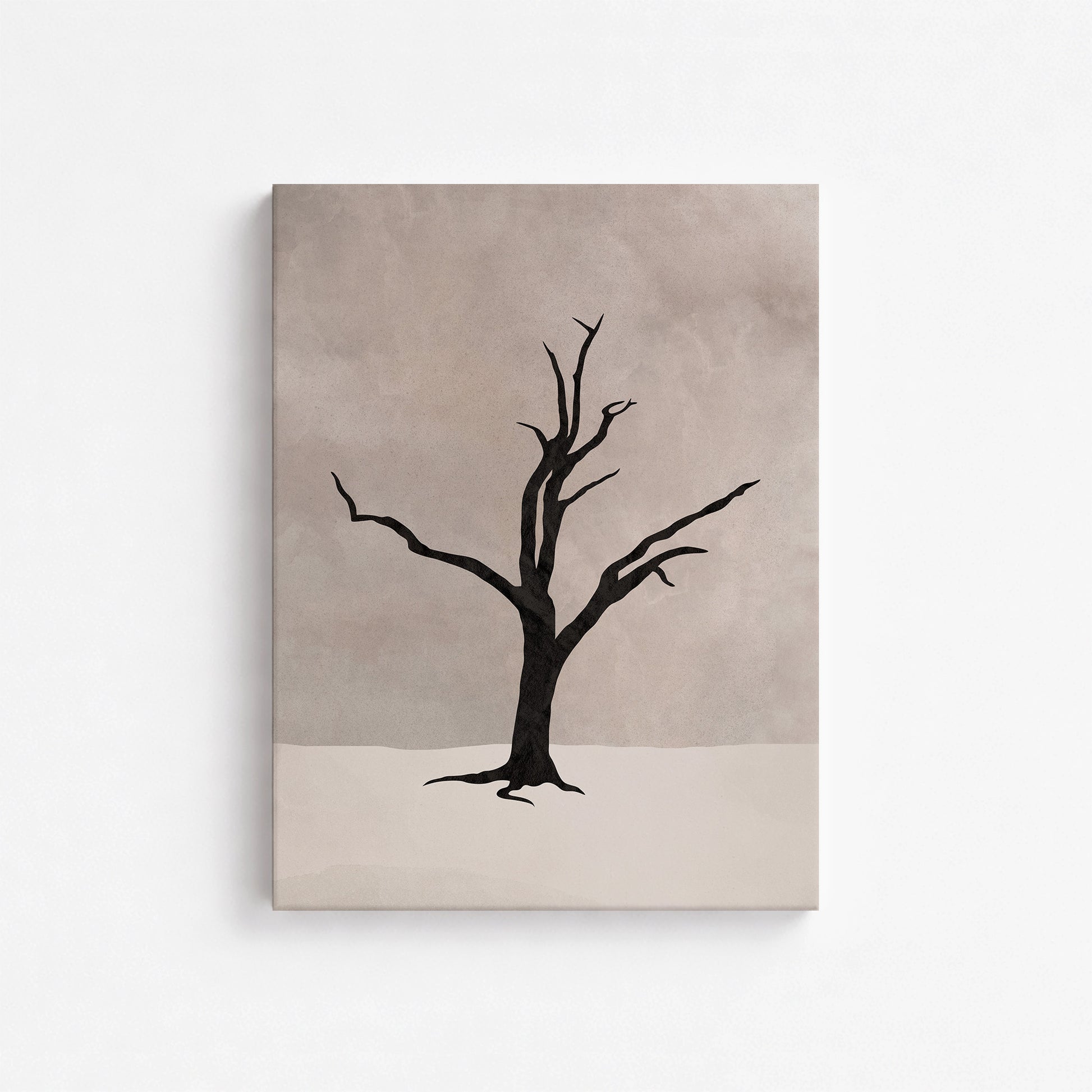 Solitary Sentinel, 30x40cm Satin Canvas Poster