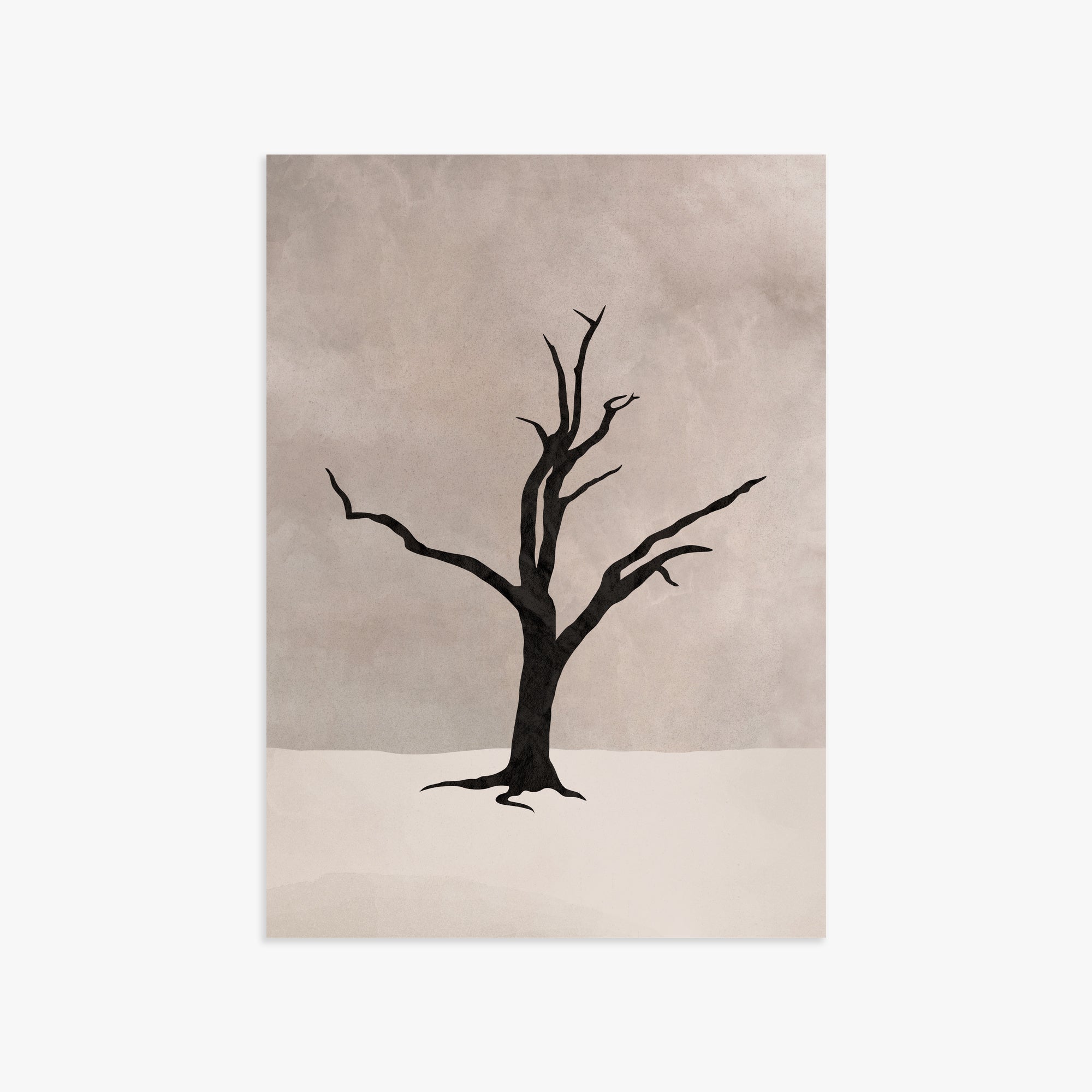 Solitary Sentinel, 50x70cm Poster Unframed