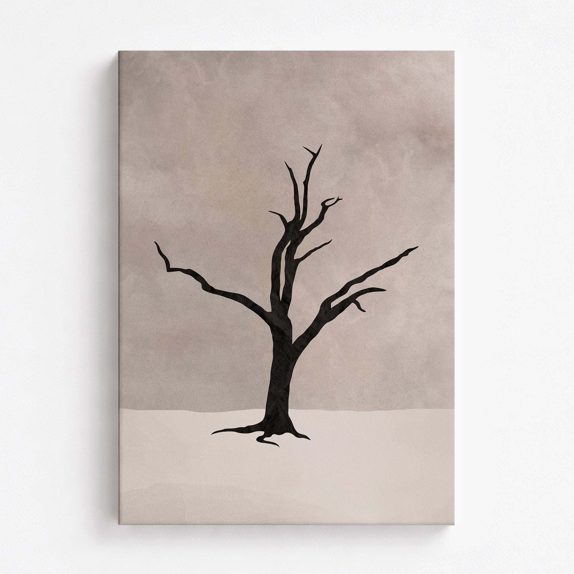 Solitary Sentinel, 70x100cm Satin Canvas Poster