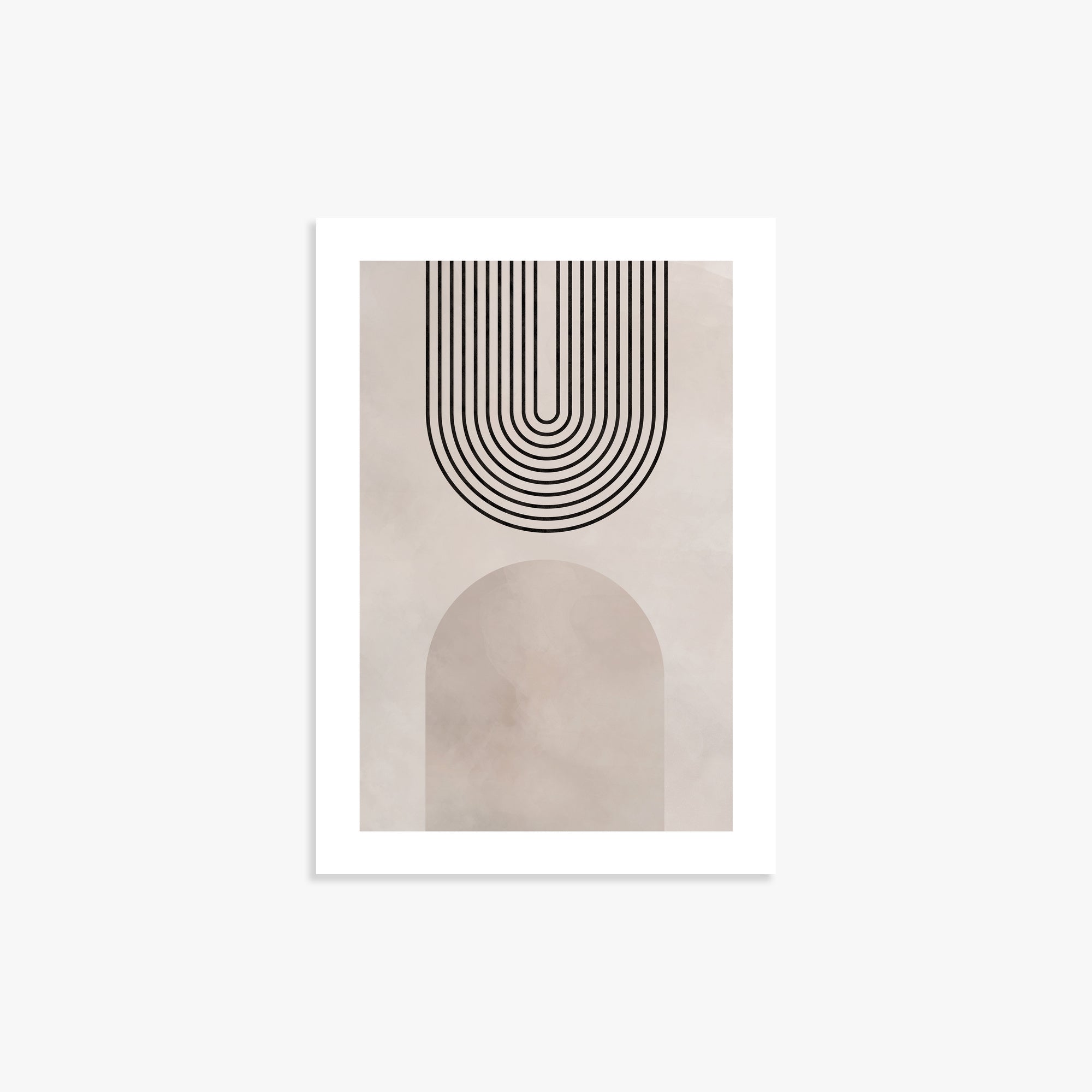 Inverted Arch Harmony, 21x30cm Poster Unframed