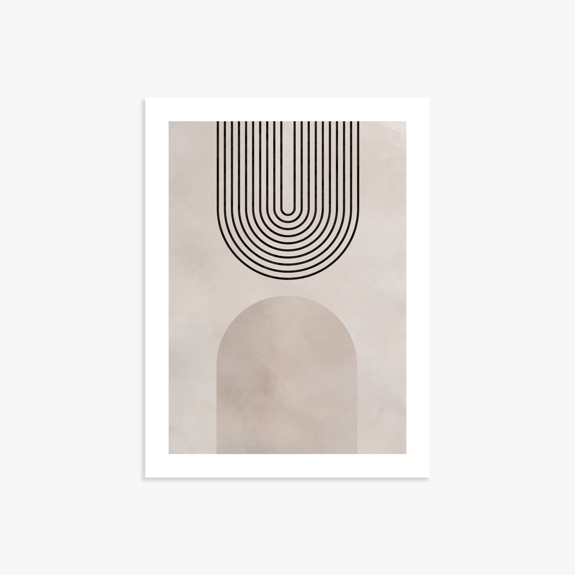Inverted Arch Harmony, 30x40cm Poster Unframed