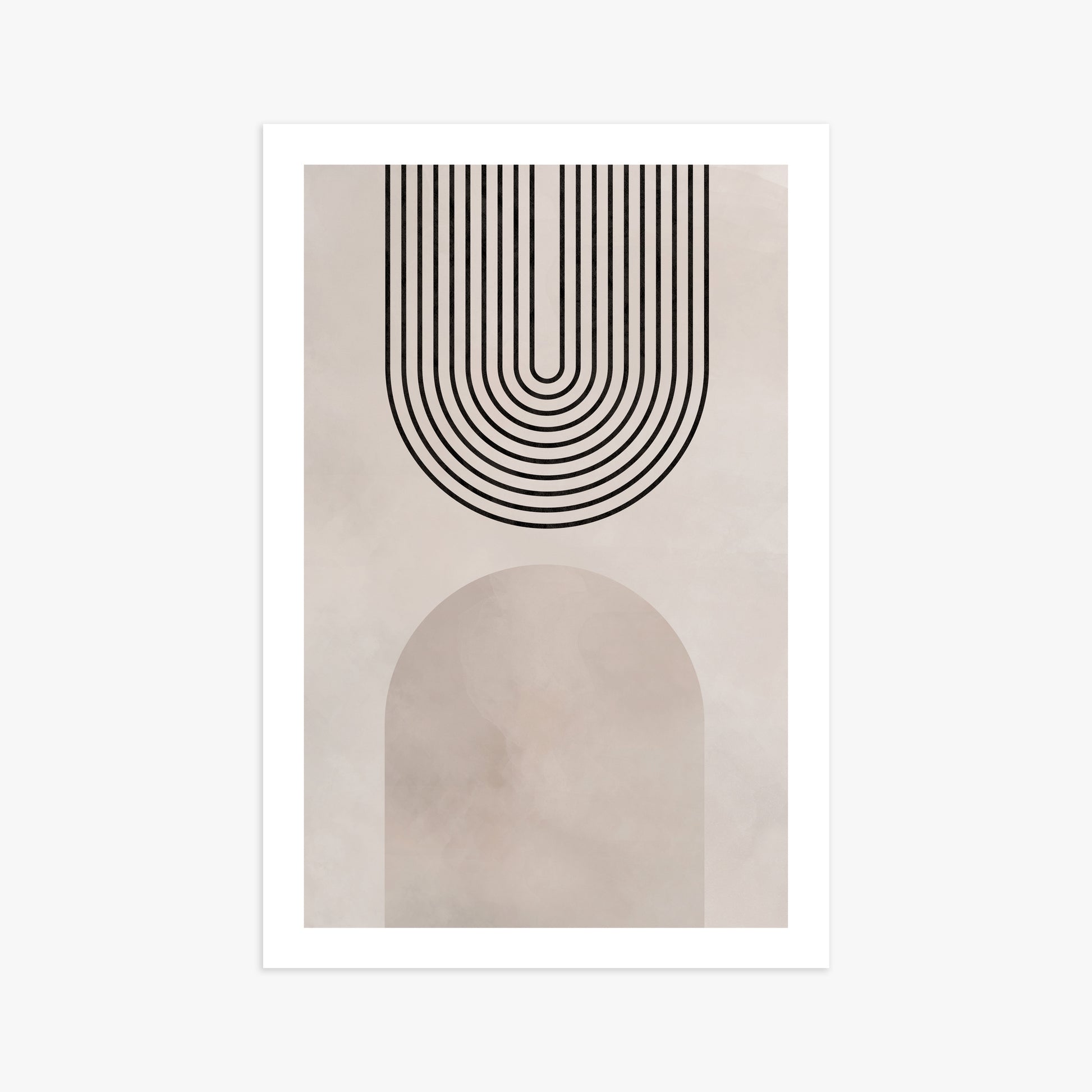 Inverted Arch Harmony, 61x91cm Poster Unframed
