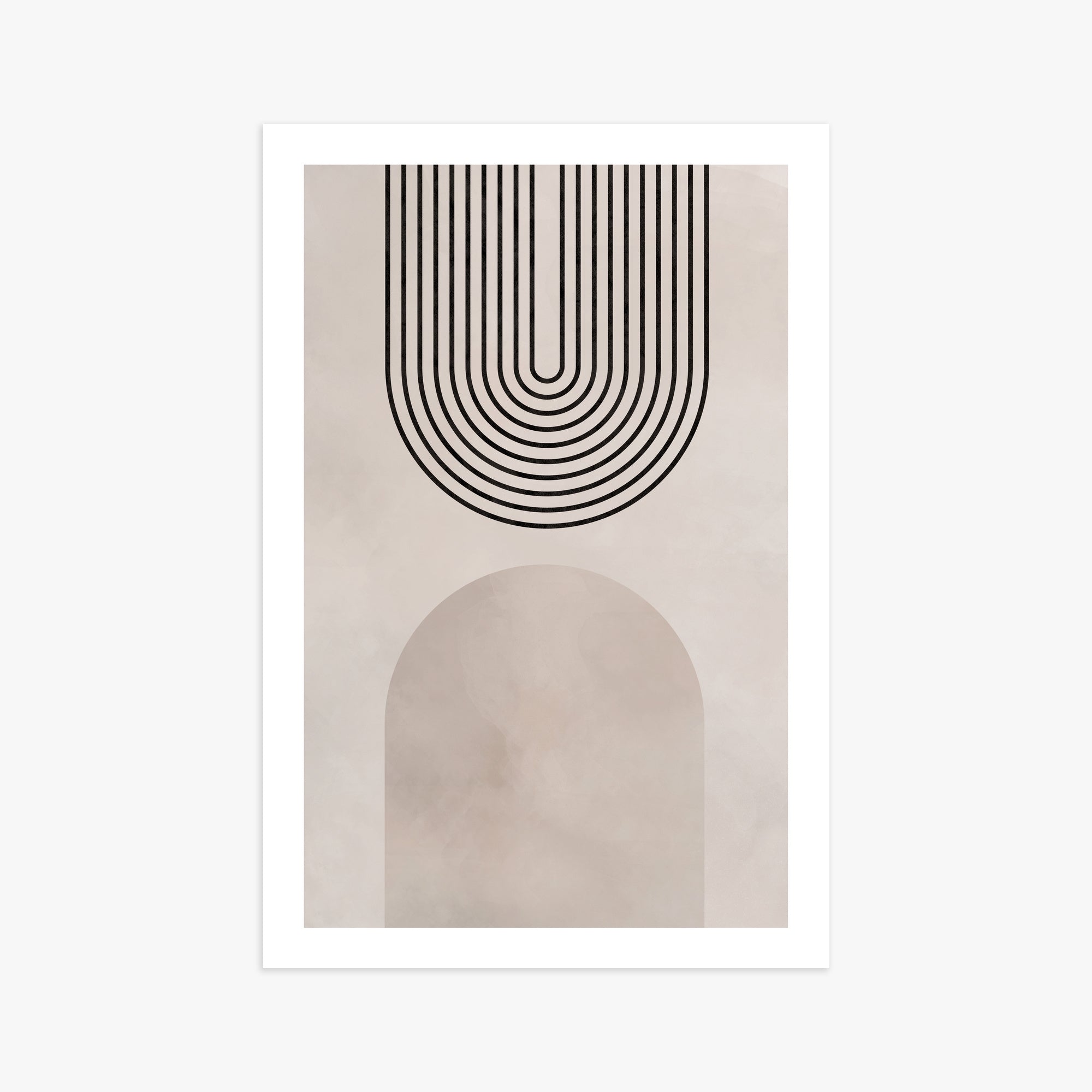 Inverted Arch Harmony, 61x91cm Poster Unframed