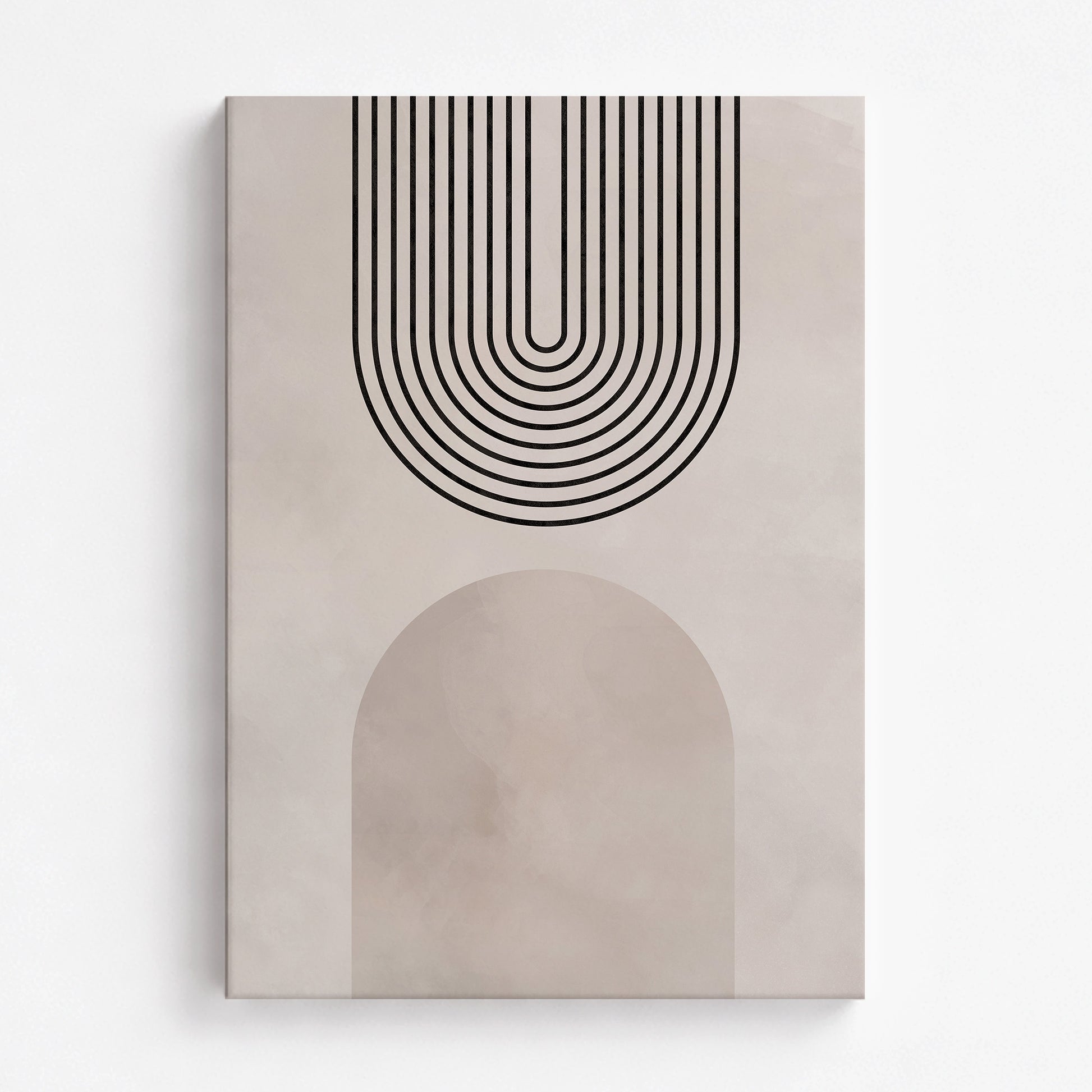 Inverted Arch Harmony, 70x100cm Satin Canvas Poster