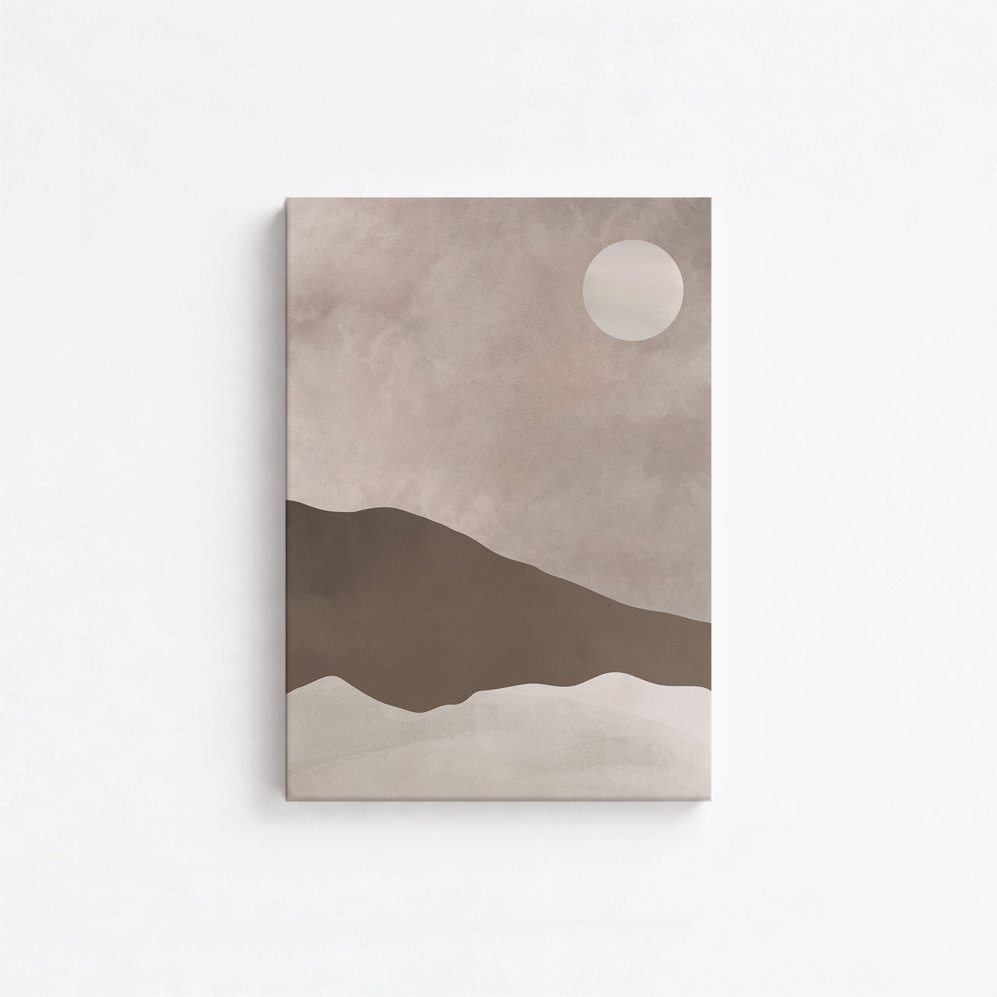 Solar Crest, 21x30cm Satin Canvas Poster