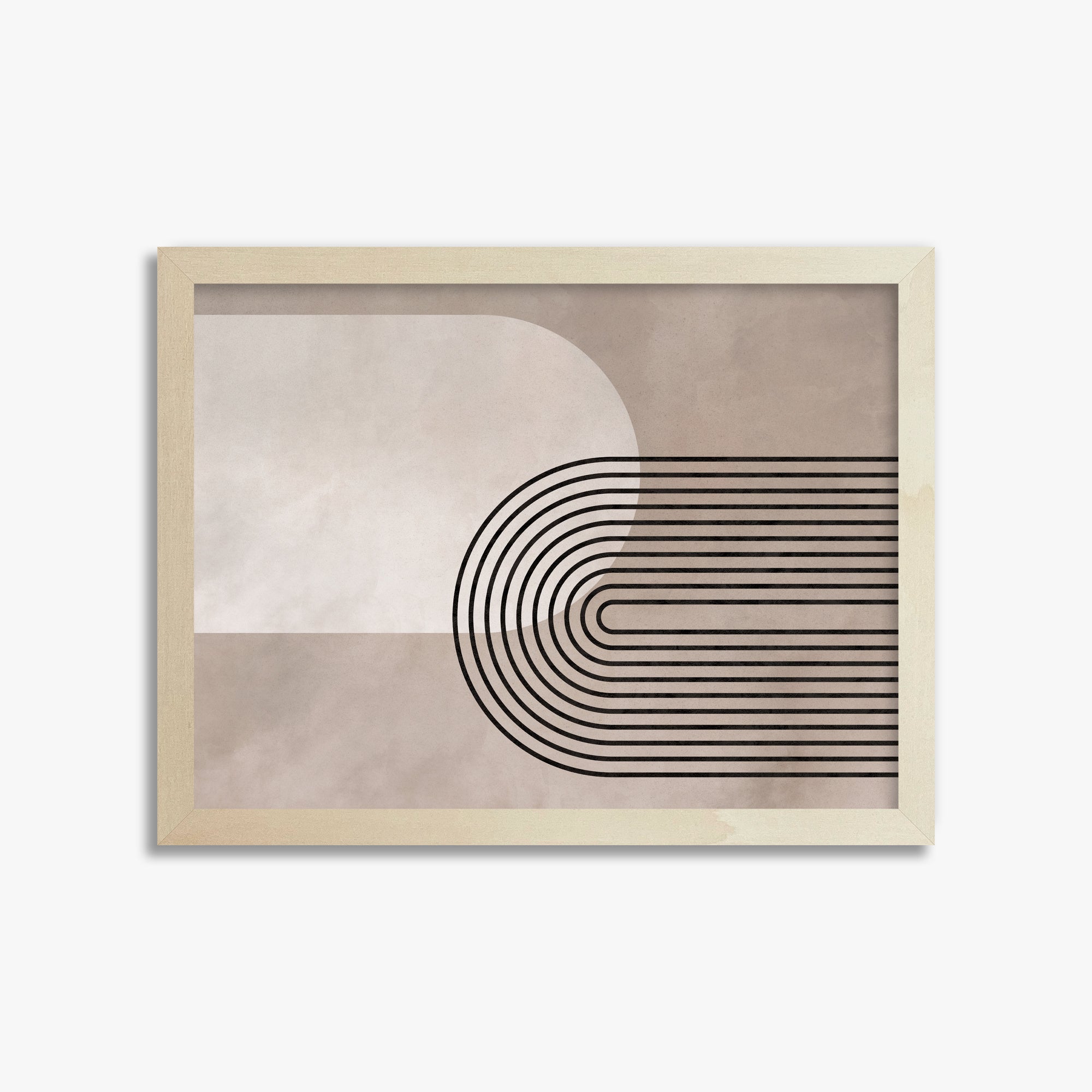 Parallel Journey, 30x40cm Framed Poster With Lime Wood Frame