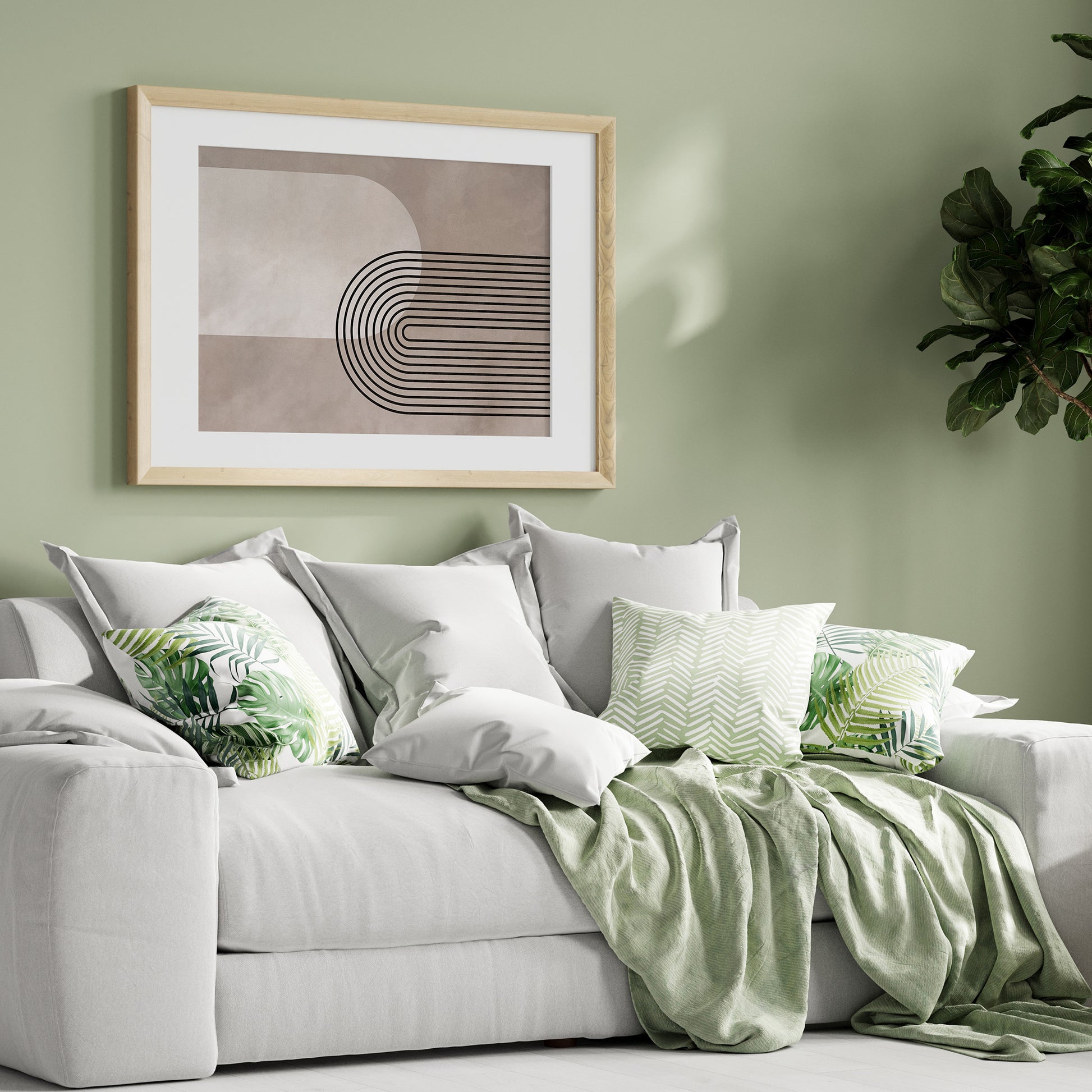 Design Concept No. 31 for Parallel Journey Modern Poster Art