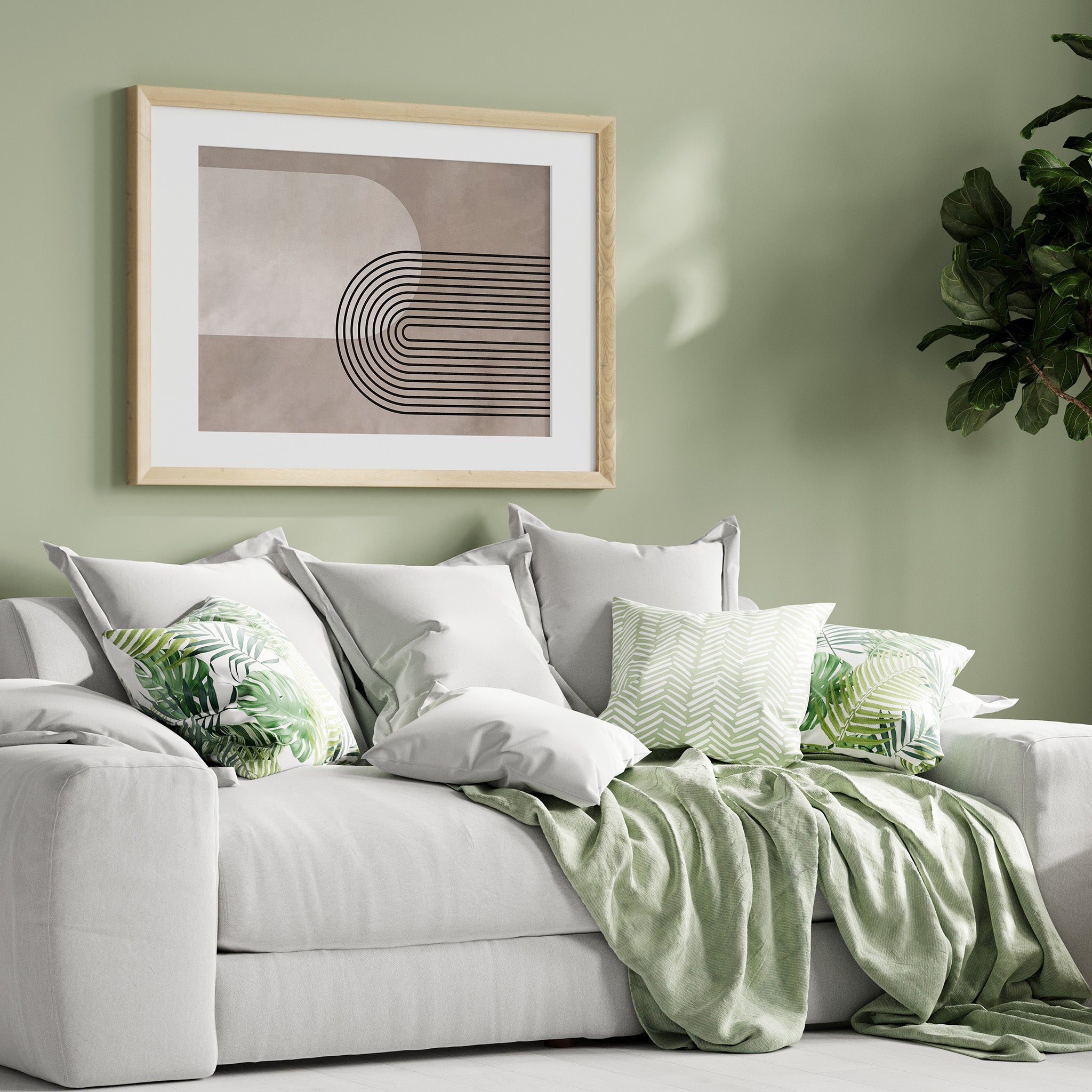 Design Concept No. 31 for Parallel Journey Modern Poster Art