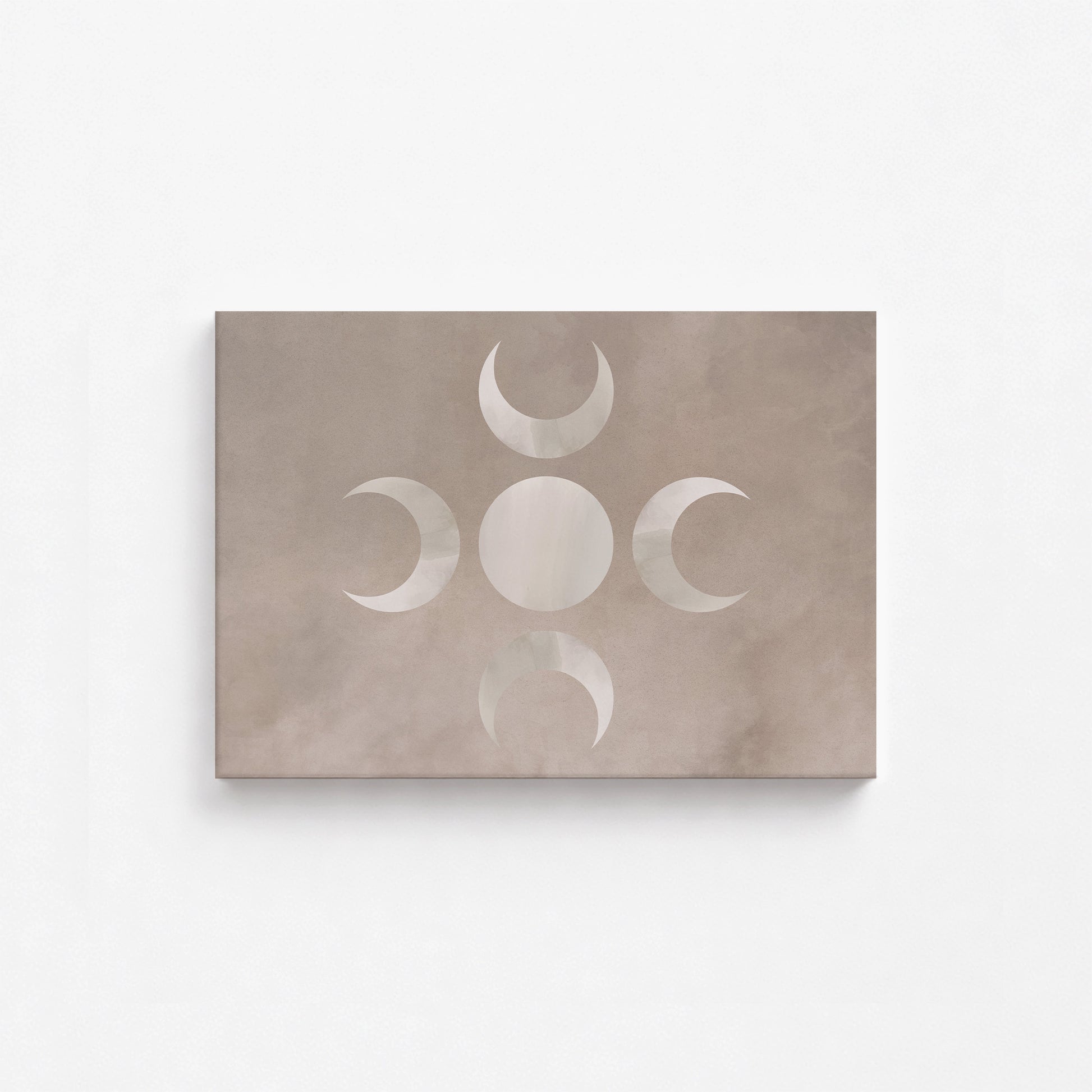 Mystic Moon Phases, 30x21cm Satin Canvas Poster