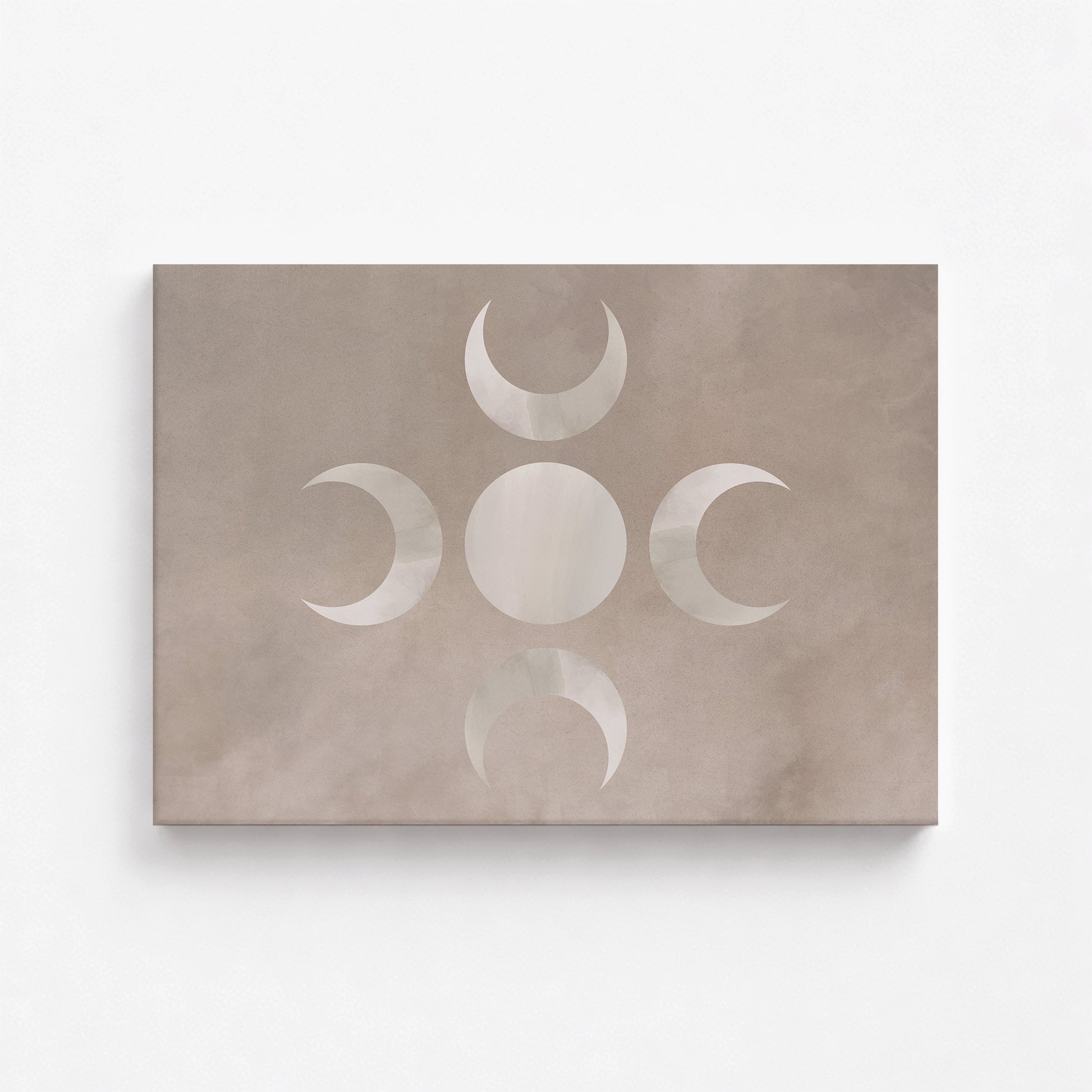 Mystic Moon Phases, 70x50cm Satin Canvas Poster