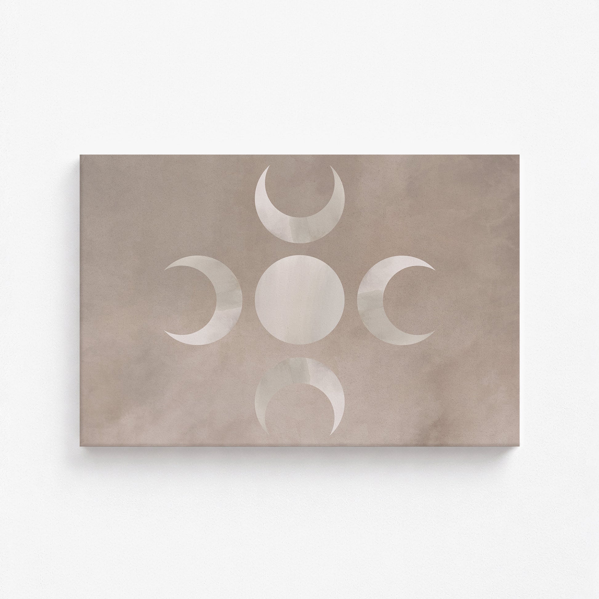 Mystic Moon Phases, 90x60cm Satin Canvas Poster