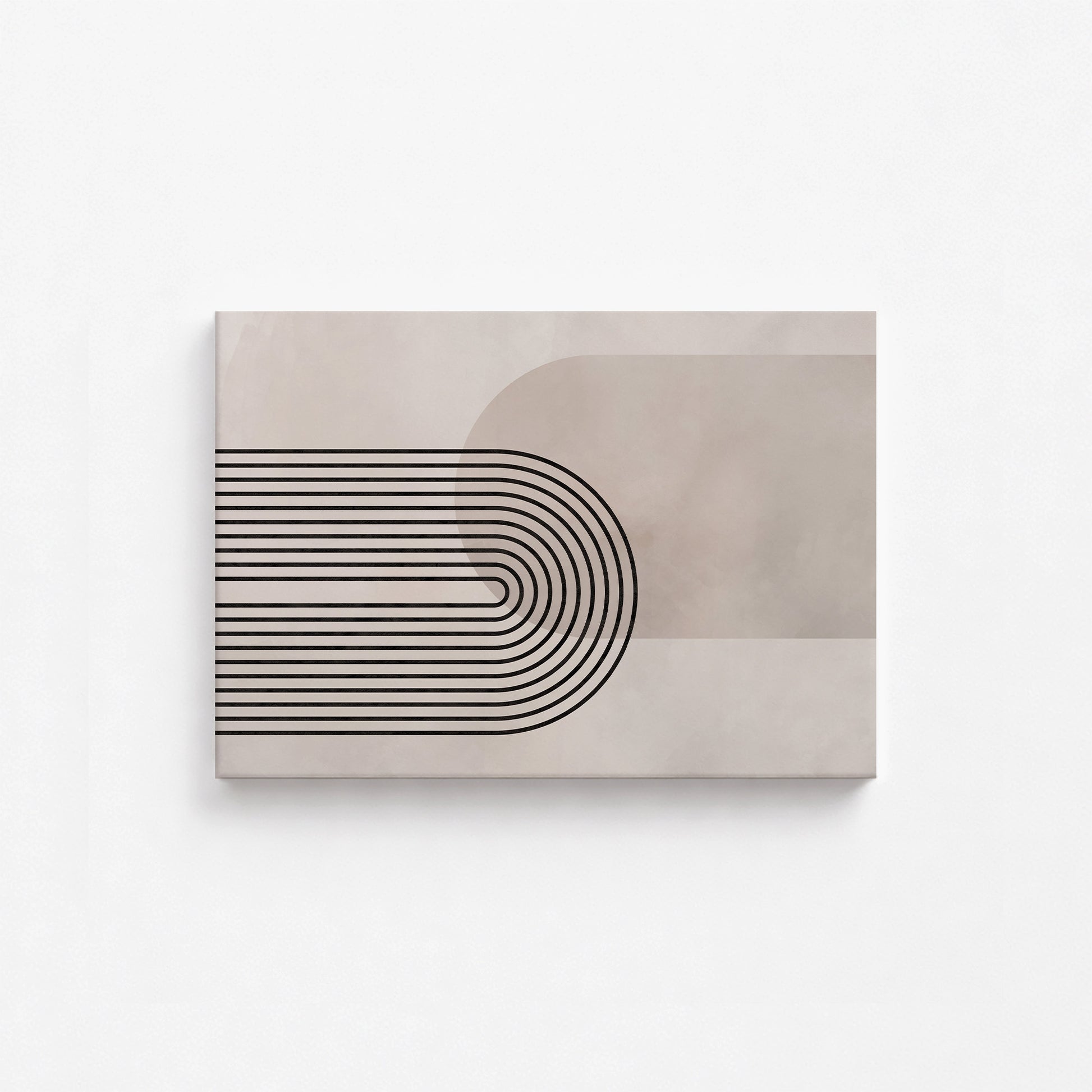 Parallel Over Curve, 30x21cm Satin Canvas Poster