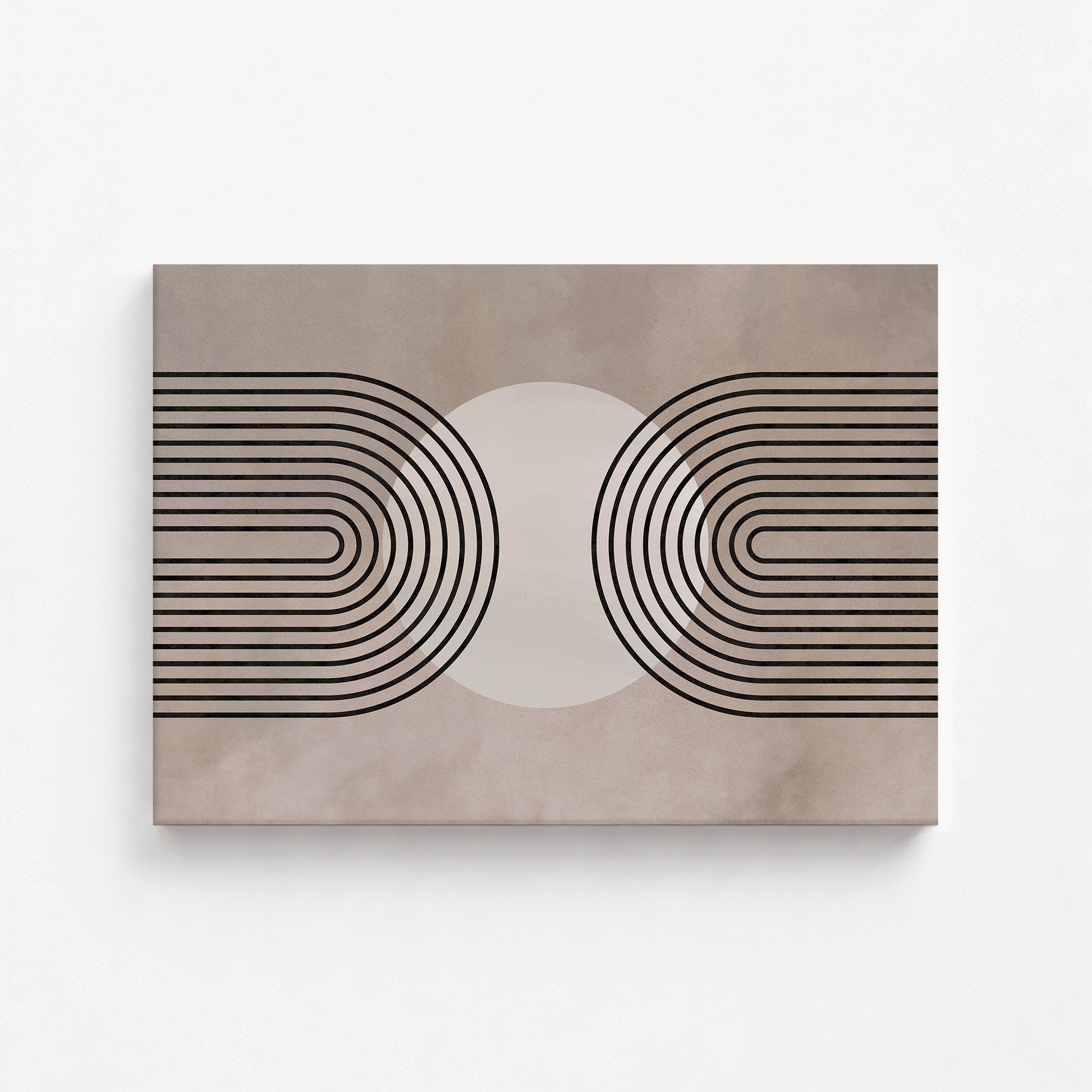 Framed Solar Loop, 50x70cm Satin Canvas Art Reproduction