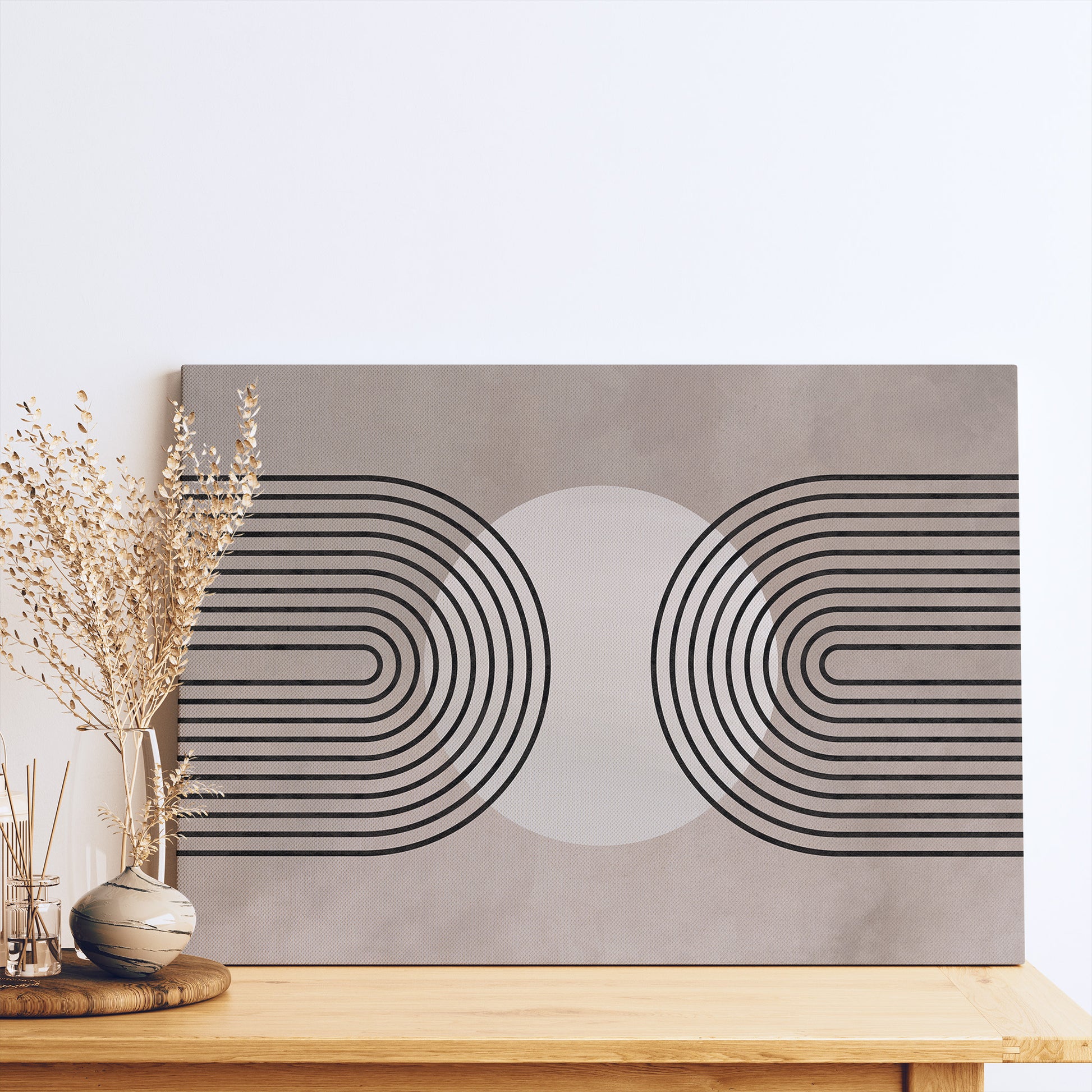 Design Concept No. 50 for Framed Solar Loop Japanese Satin Canvas Wall Art