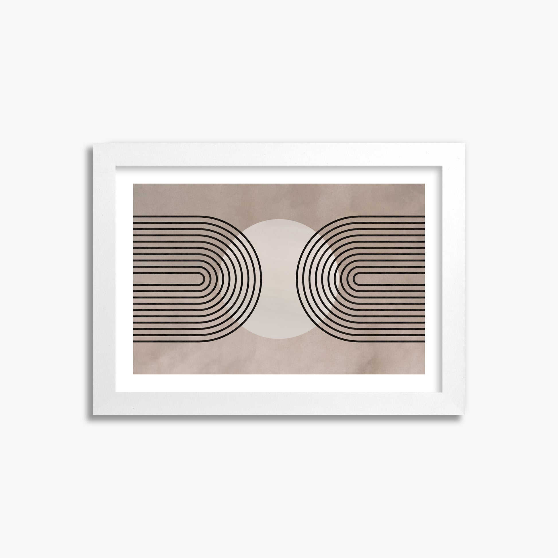 Framed Solar Loop, 21x30cm Whitek Framed Art Reproduction