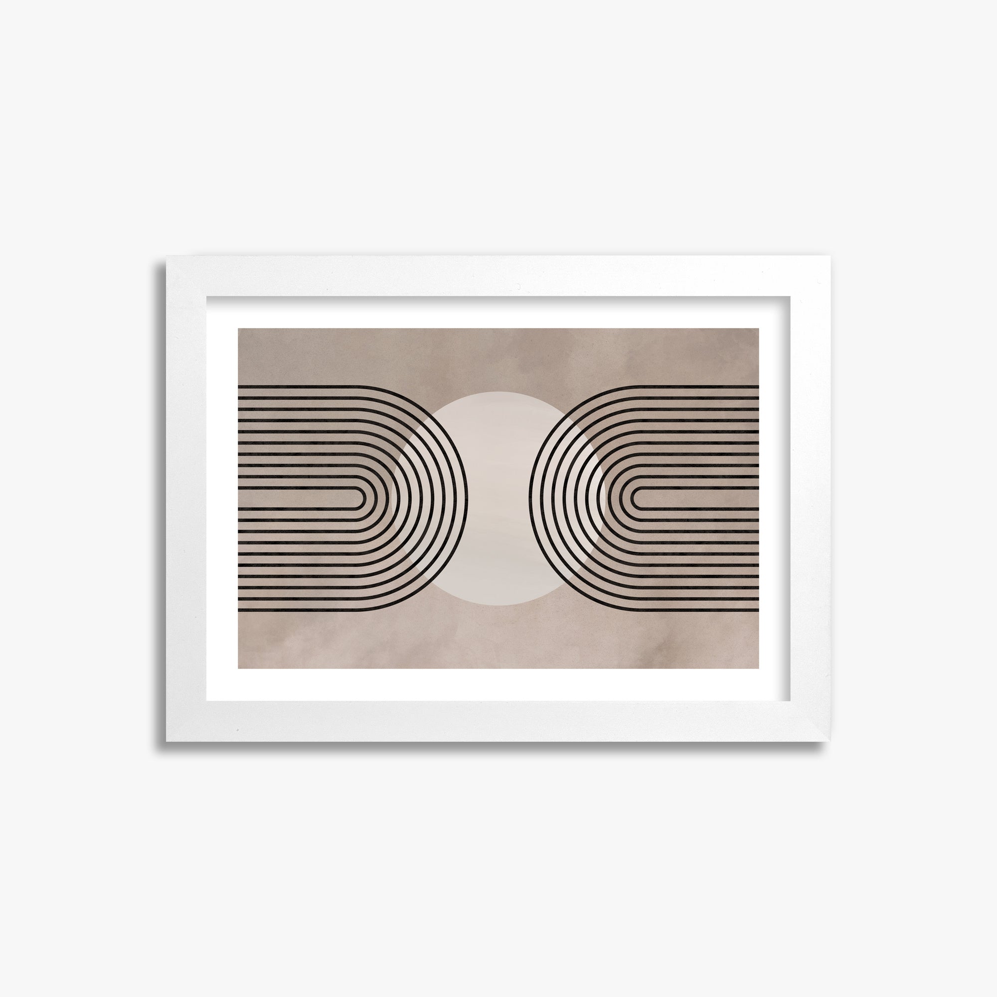 Framed Solar Loop, 21x30cm Whitek Framed Art Reproduction