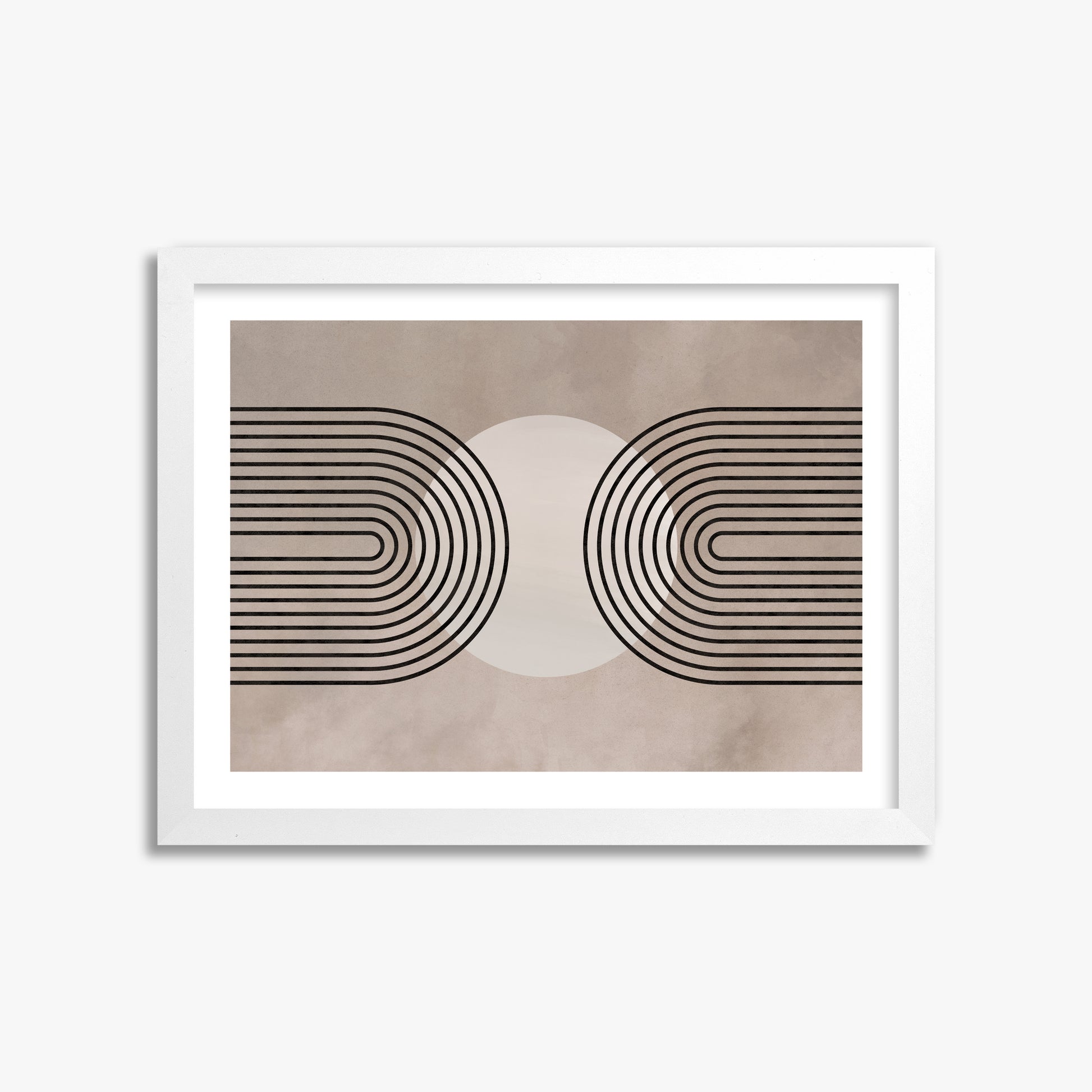 Framed Solar Loop, 30x40cm Whitek Framed Art Reproduction